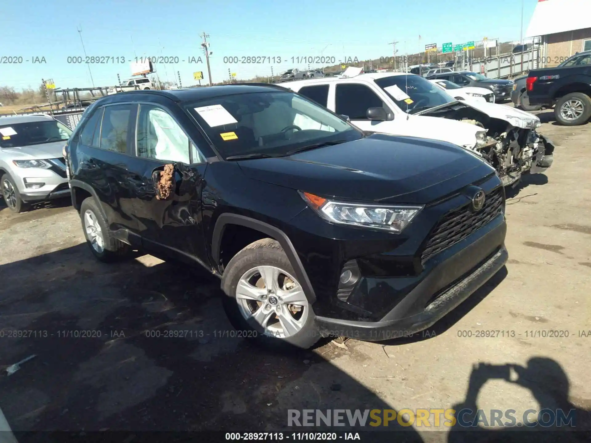 1 Фотография поврежденного автомобиля 2T3P1RFV1LC101956 TOYOTA RAV4 2020