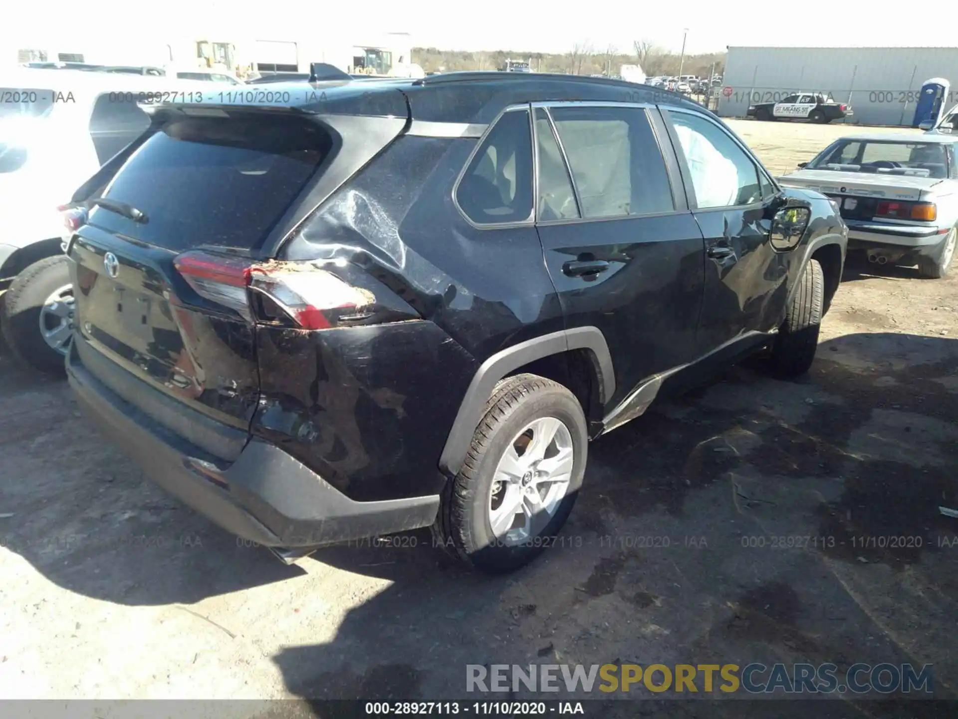 4 Photograph of a damaged car 2T3P1RFV1LC101956 TOYOTA RAV4 2020