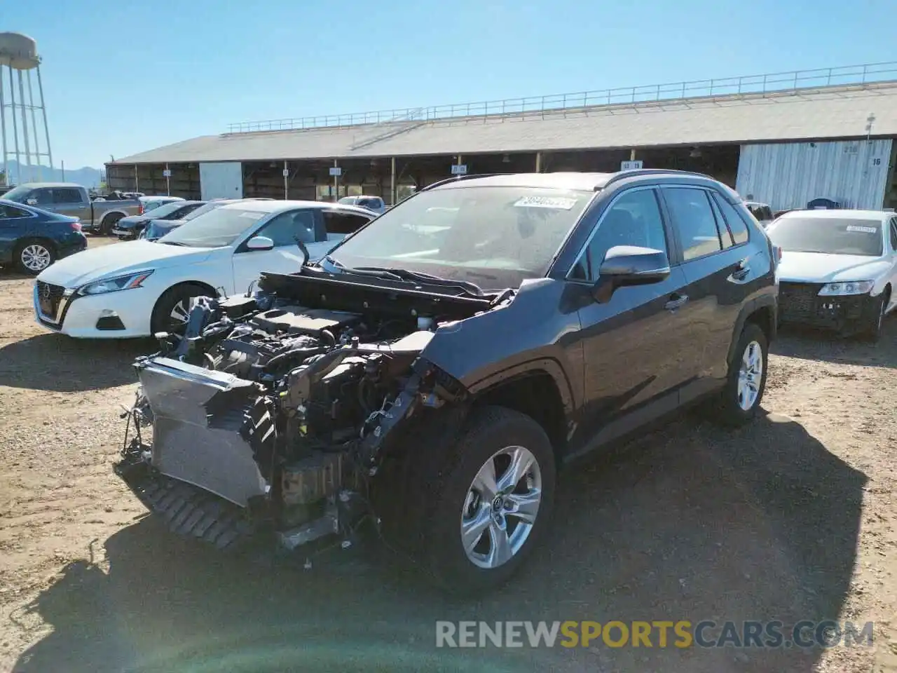 2 Photograph of a damaged car 2T3P1RFV1LC115355 TOYOTA RAV4 2020