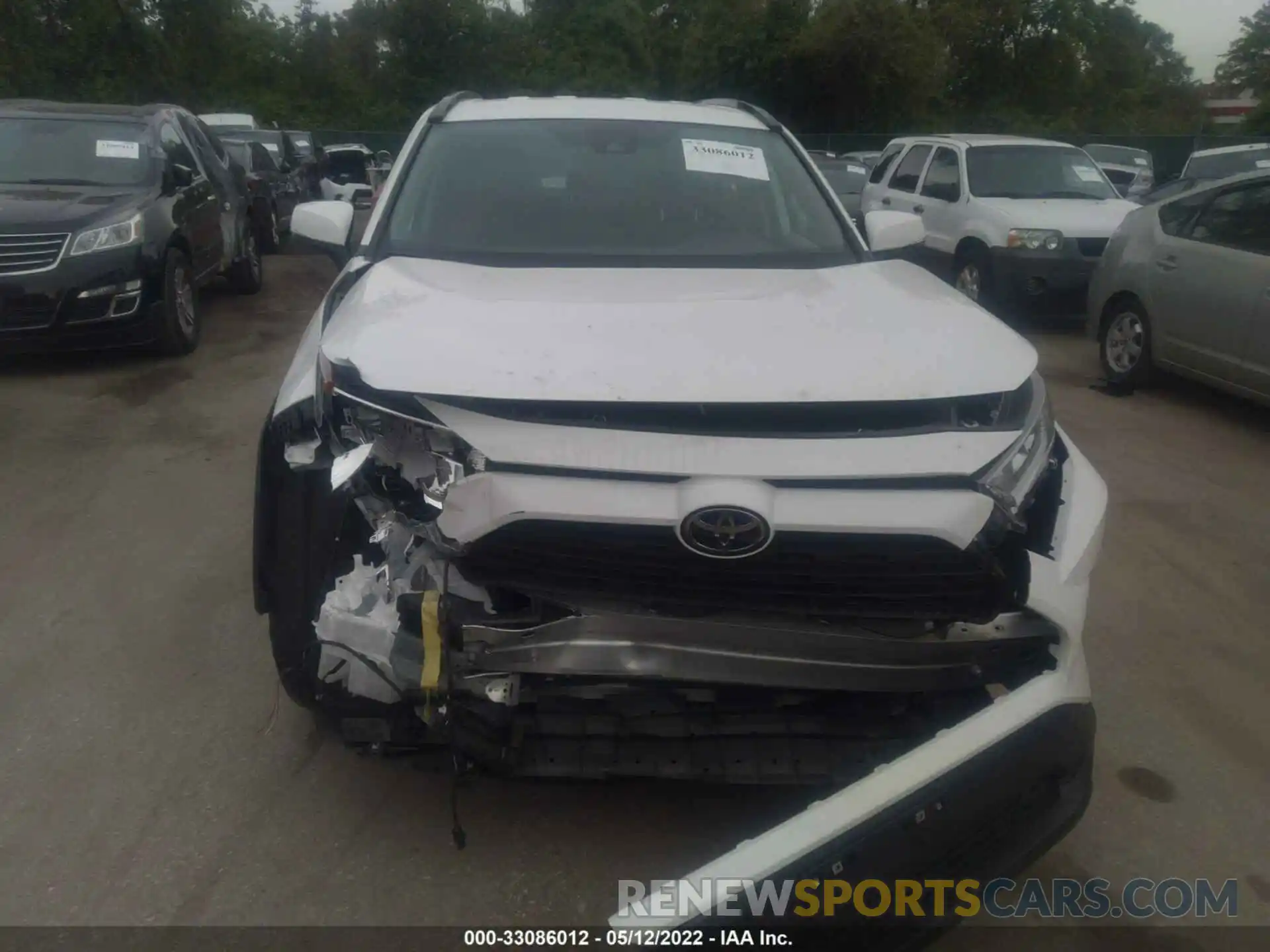 6 Фотография поврежденного автомобиля 2T3P1RFV1LC123584 TOYOTA RAV4 2020