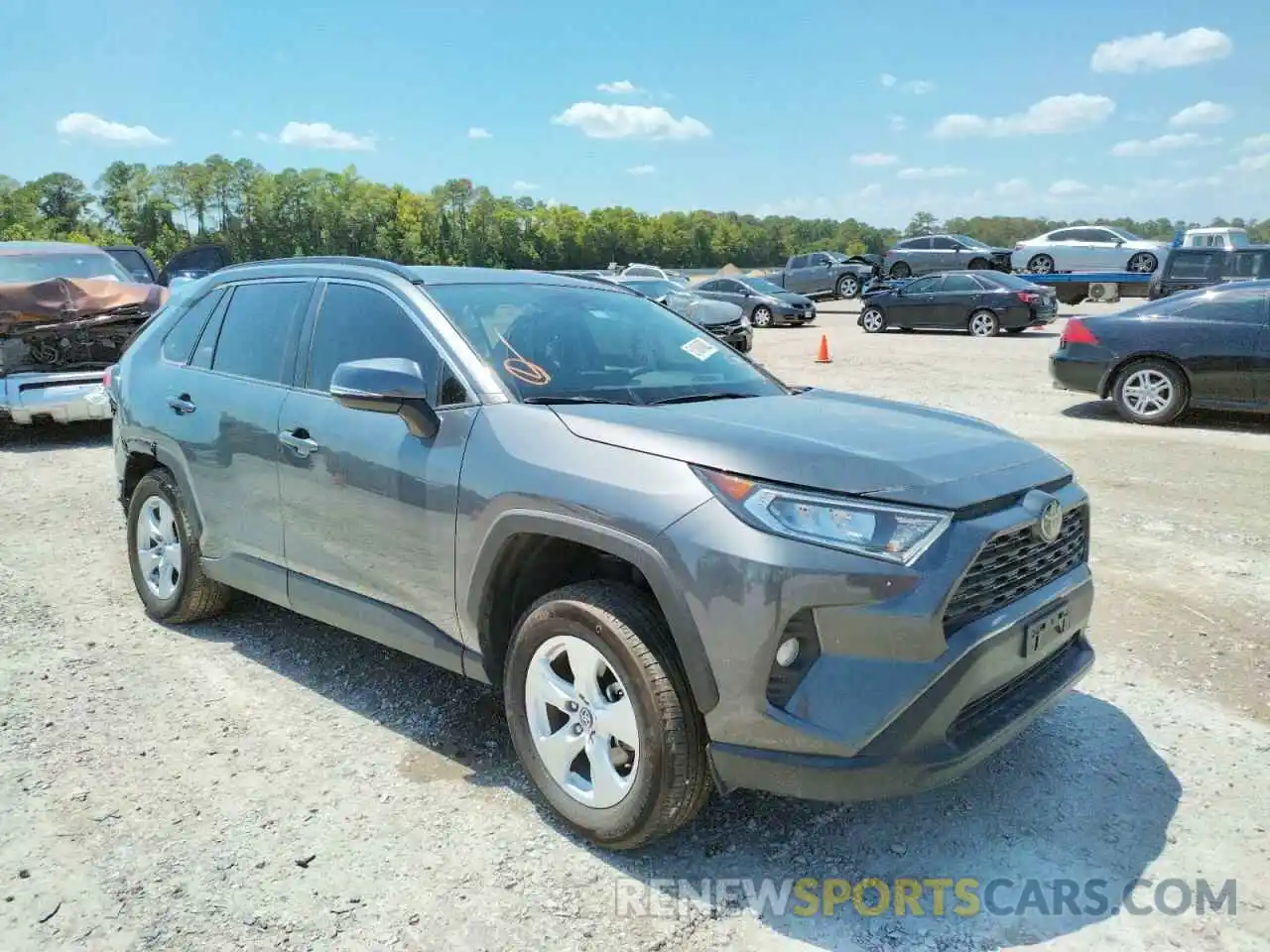 1 Фотография поврежденного автомобиля 2T3P1RFV1LC124377 TOYOTA RAV4 2020