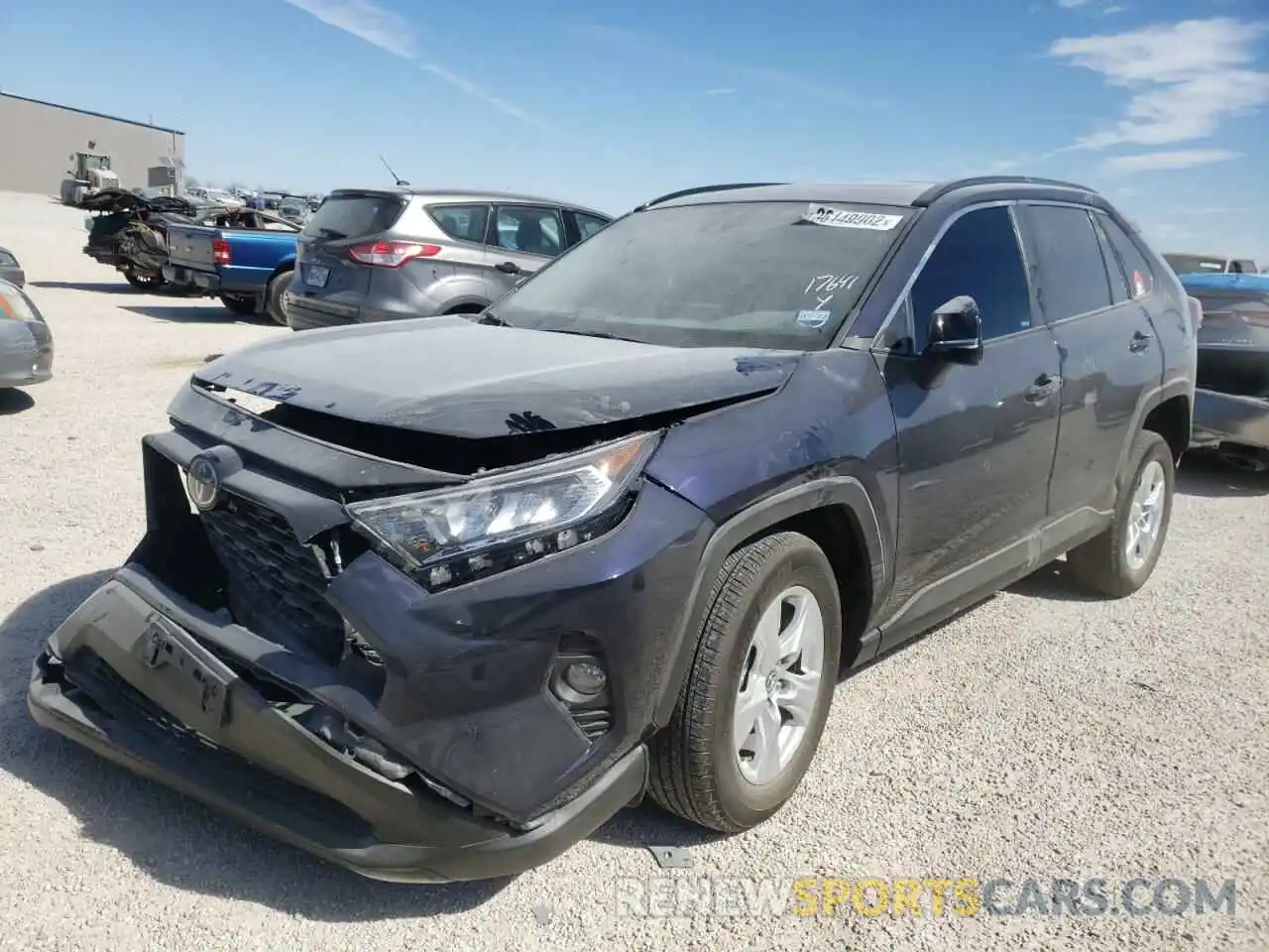 2 Photograph of a damaged car 2T3P1RFV1LC128946 TOYOTA RAV4 2020