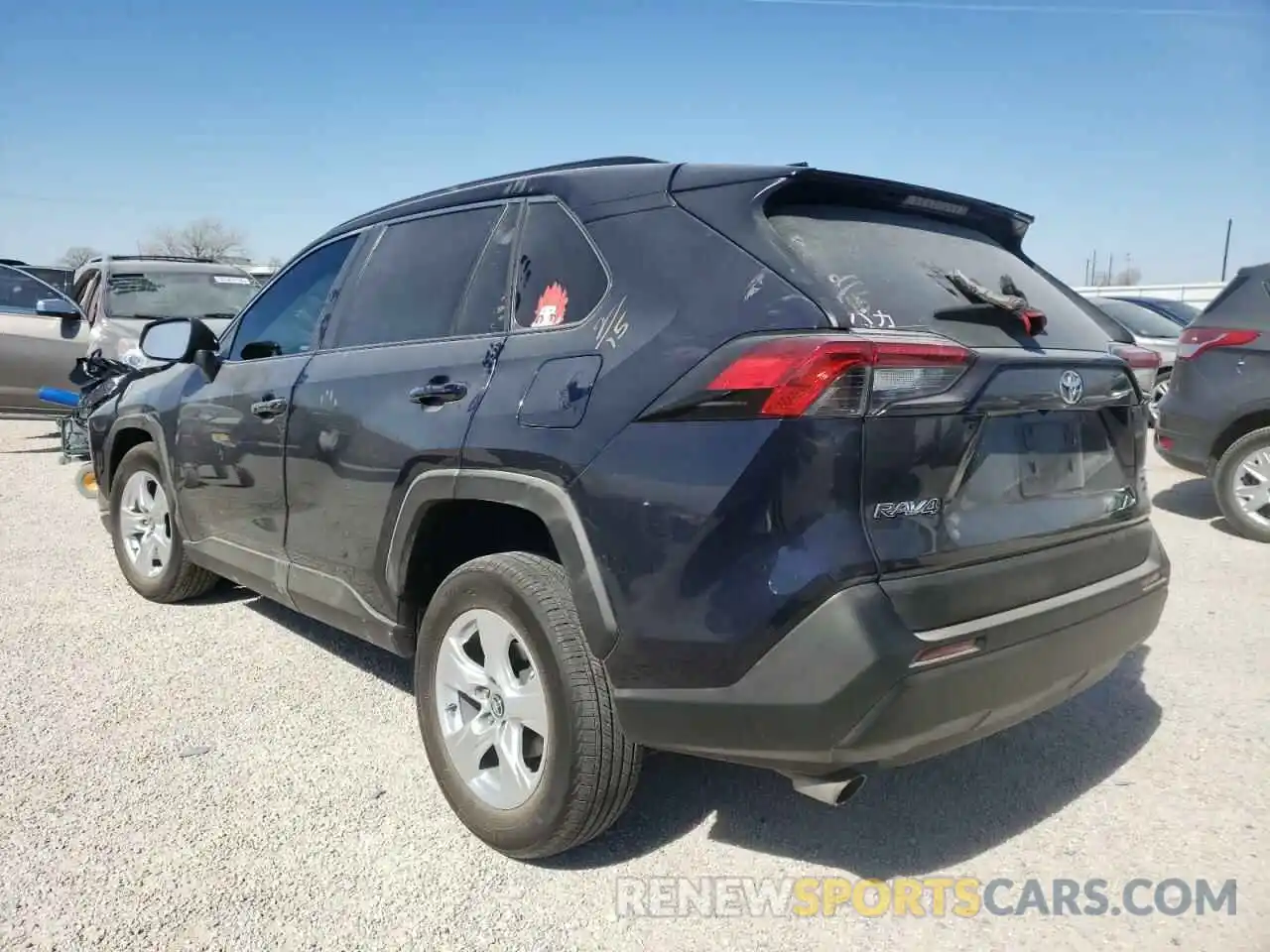 3 Photograph of a damaged car 2T3P1RFV1LC128946 TOYOTA RAV4 2020