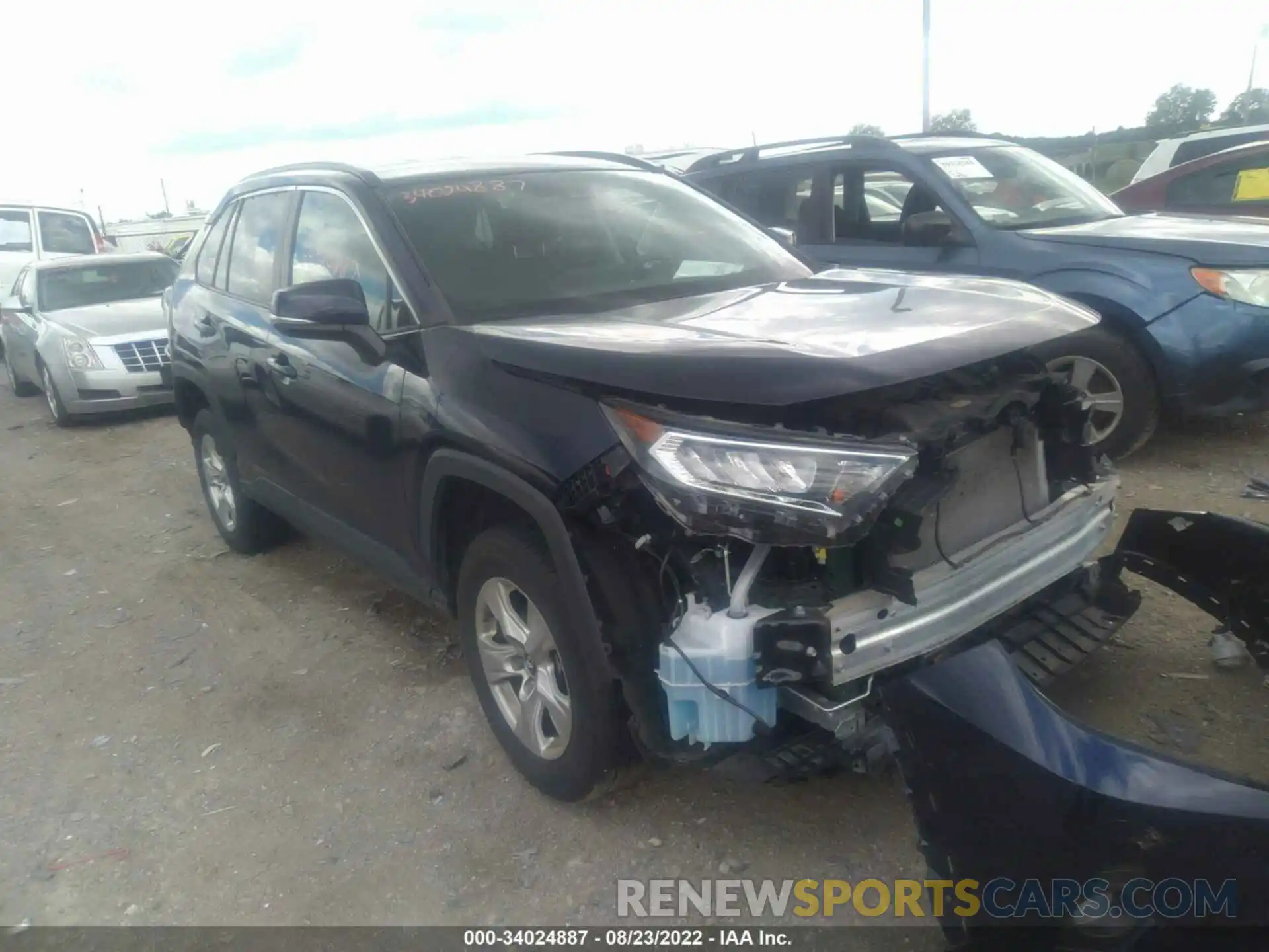 1 Фотография поврежденного автомобиля 2T3P1RFV1LW084350 TOYOTA RAV4 2020