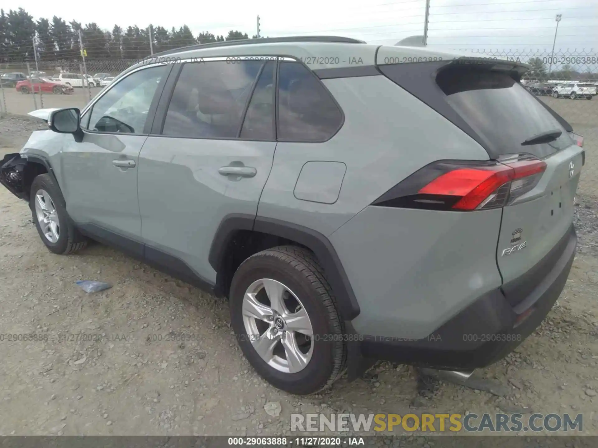 3 Photograph of a damaged car 2T3P1RFV1LW120358 TOYOTA RAV4 2020