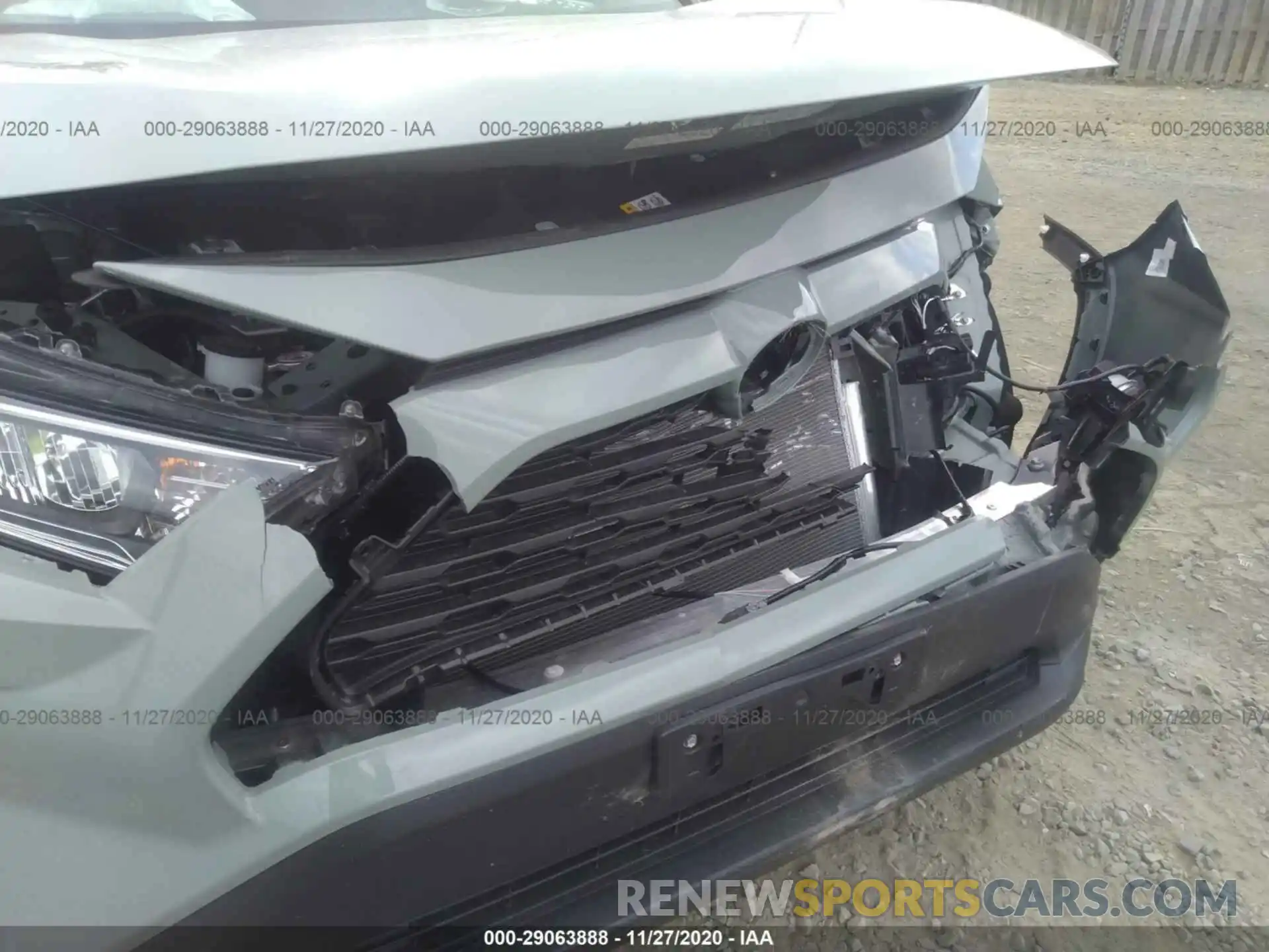 6 Photograph of a damaged car 2T3P1RFV1LW120358 TOYOTA RAV4 2020