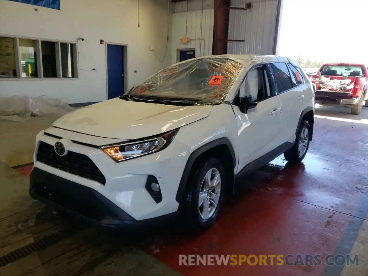 2 Фотография поврежденного автомобиля 2T3P1RFV1LW122451 TOYOTA RAV4 2020