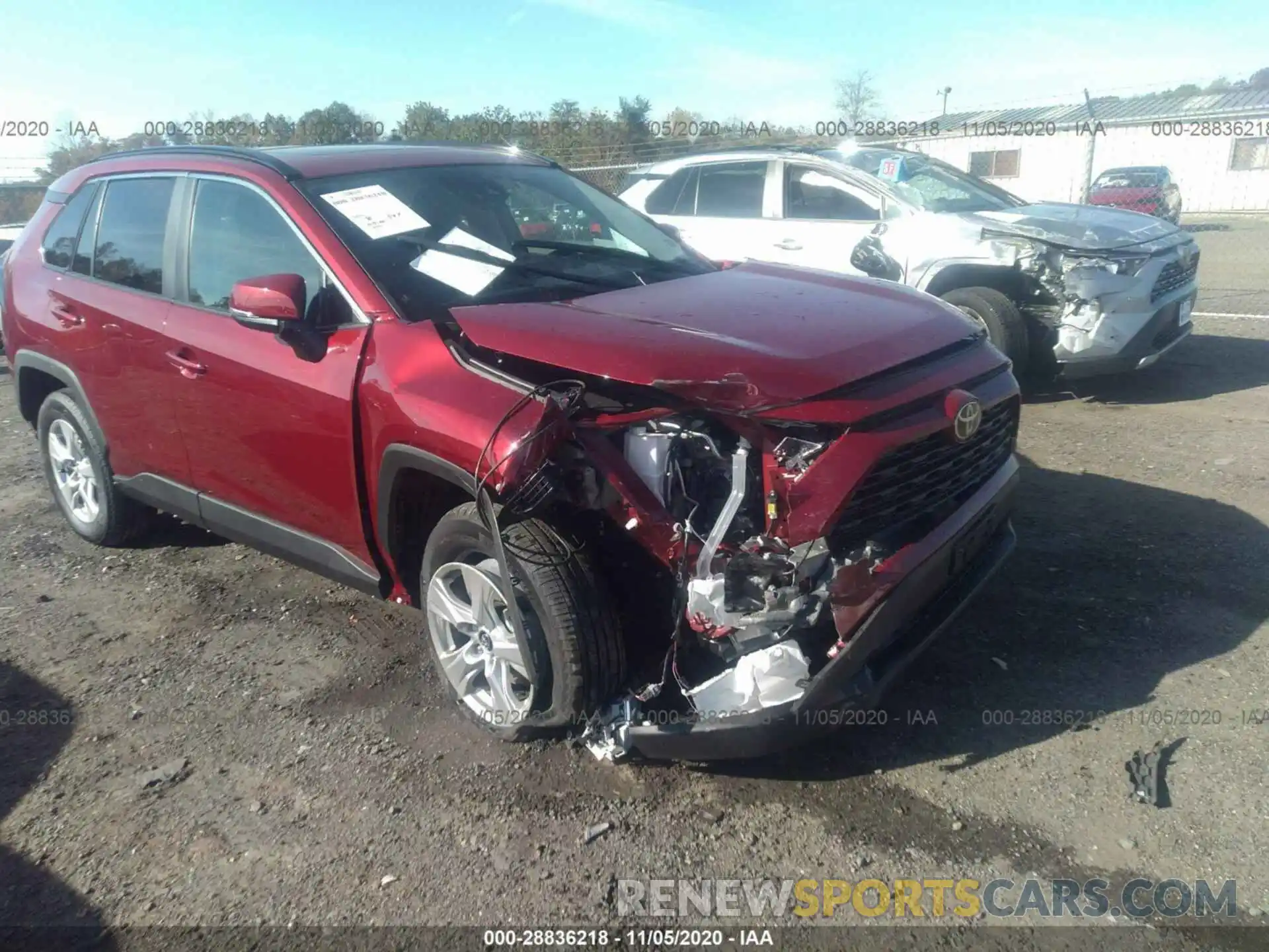 6 Photograph of a damaged car 2T3P1RFV1LW134440 TOYOTA RAV4 2020