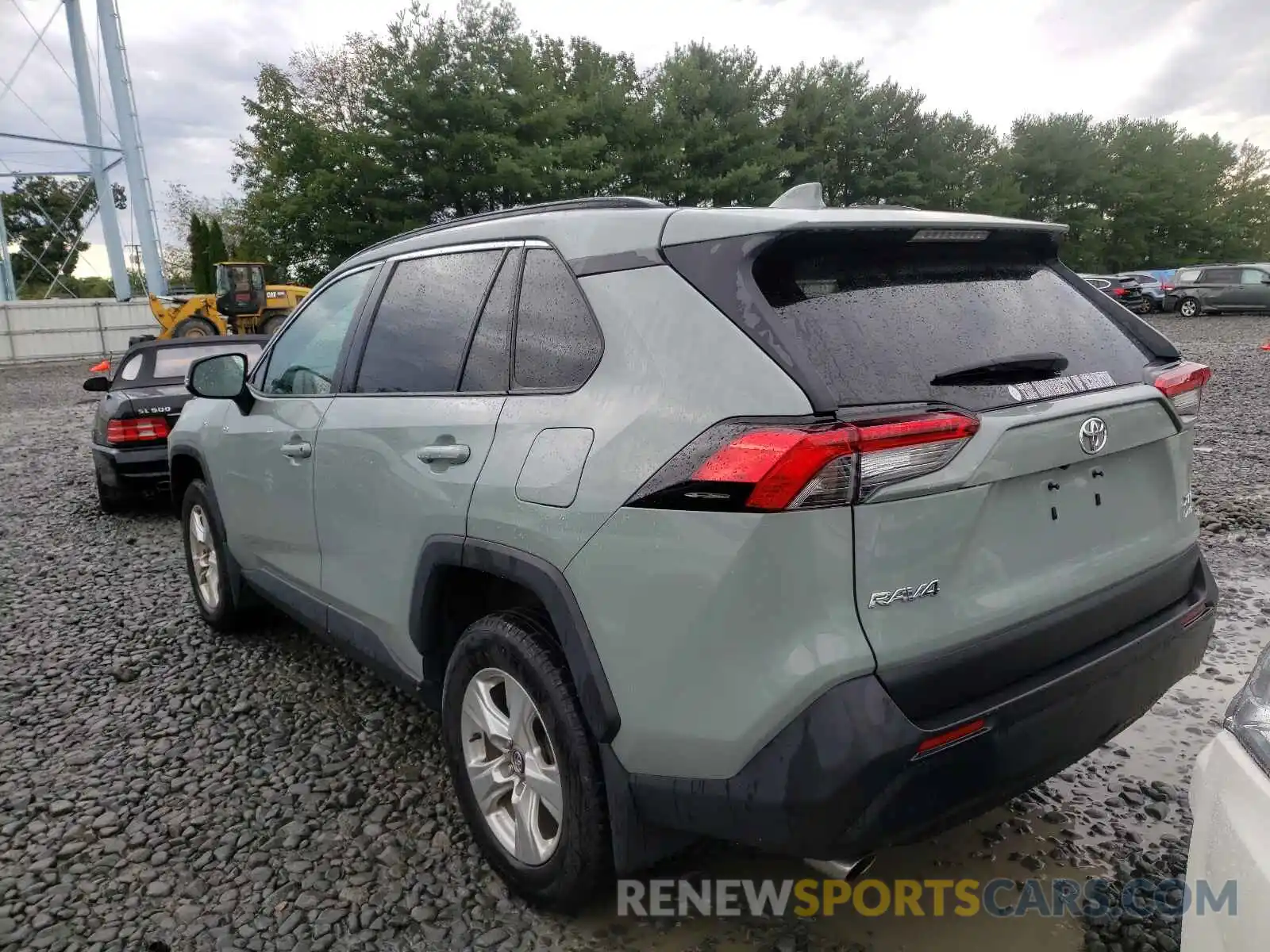 3 Фотография поврежденного автомобиля 2T3P1RFV2LC061497 TOYOTA RAV4 2020