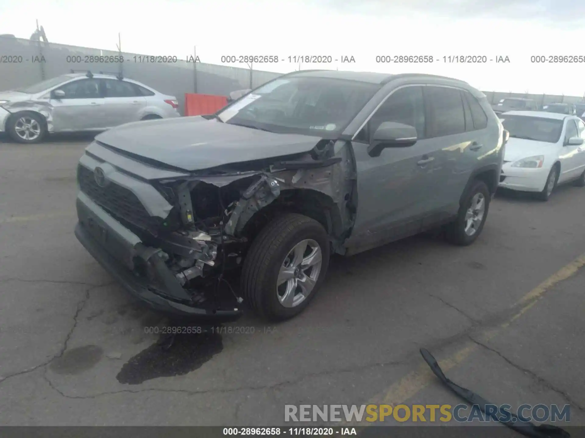 2 Photograph of a damaged car 2T3P1RFV2LC071964 TOYOTA RAV4 2020