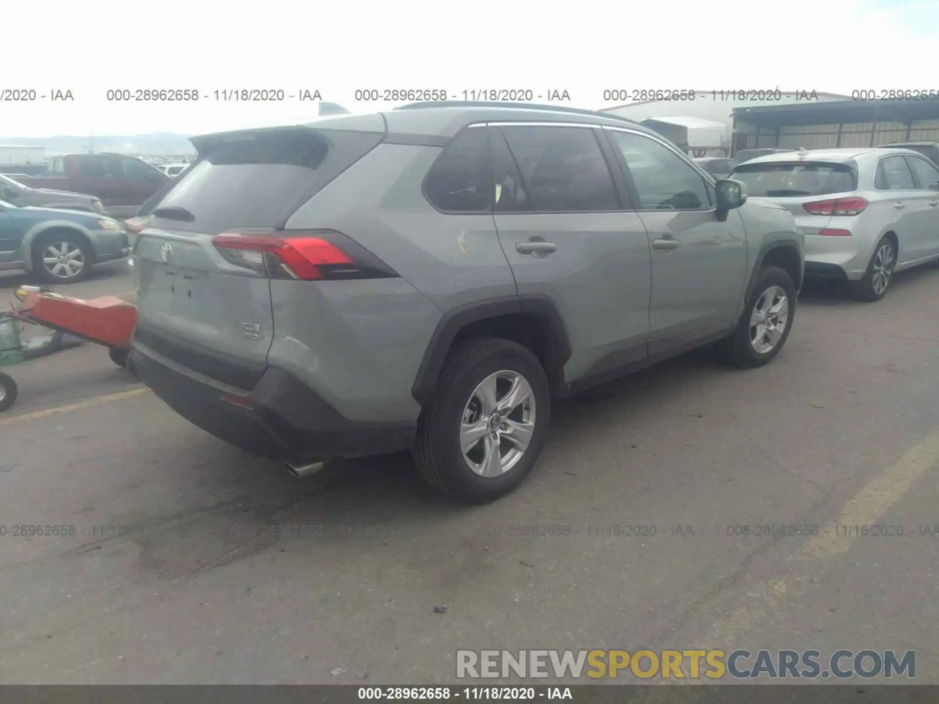 4 Photograph of a damaged car 2T3P1RFV2LC071964 TOYOTA RAV4 2020