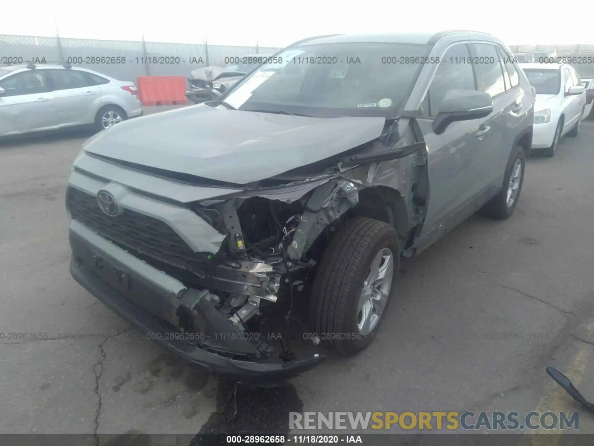 6 Photograph of a damaged car 2T3P1RFV2LC071964 TOYOTA RAV4 2020