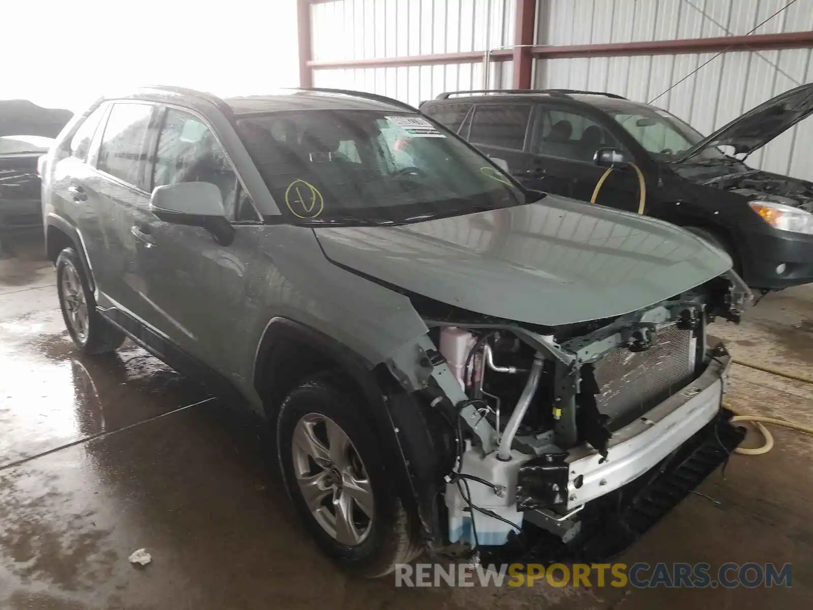 1 Photograph of a damaged car 2T3P1RFV2LC089252 TOYOTA RAV4 2020