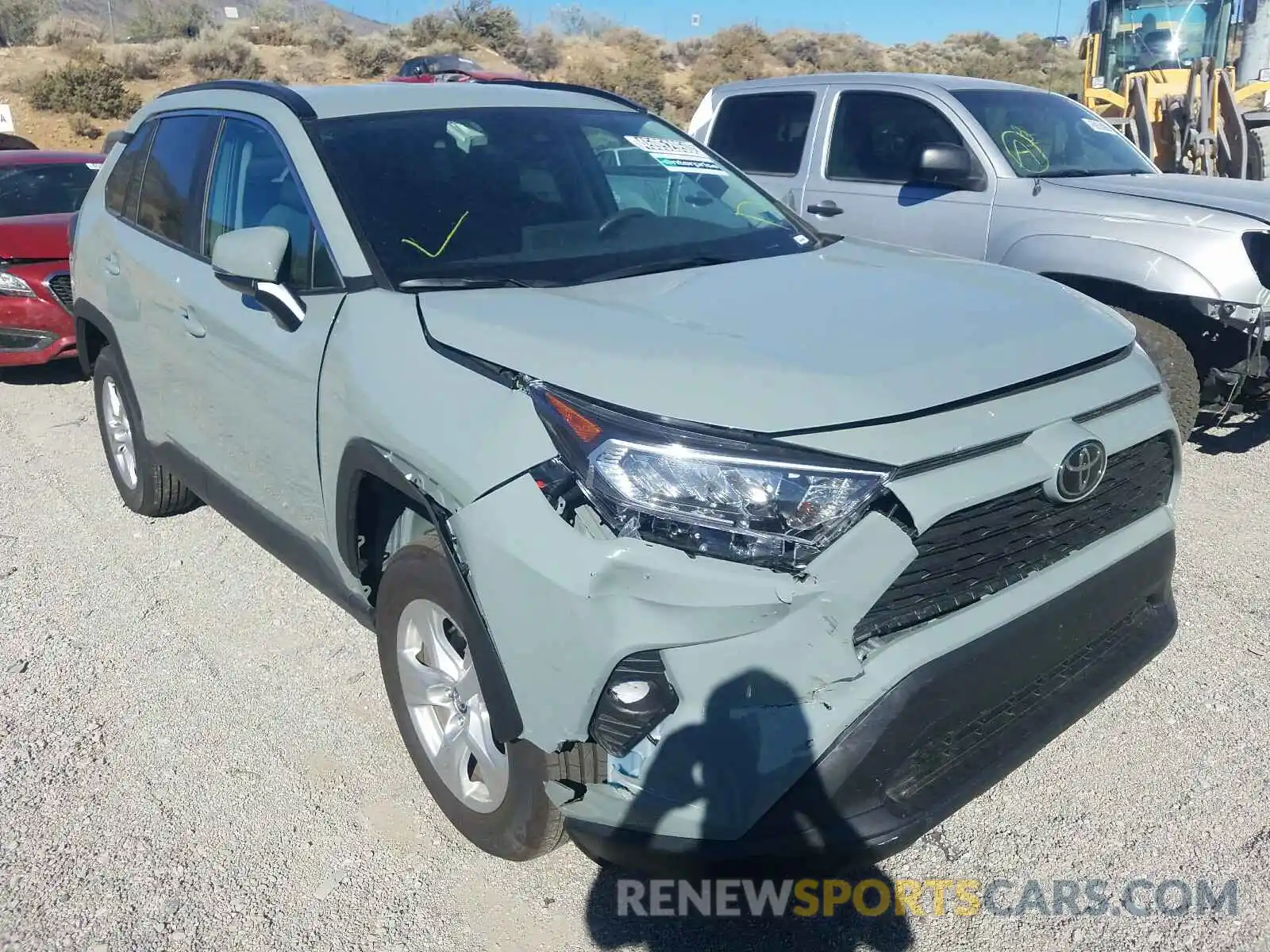 1 Photograph of a damaged car 2T3P1RFV2LC089445 TOYOTA RAV4 2020