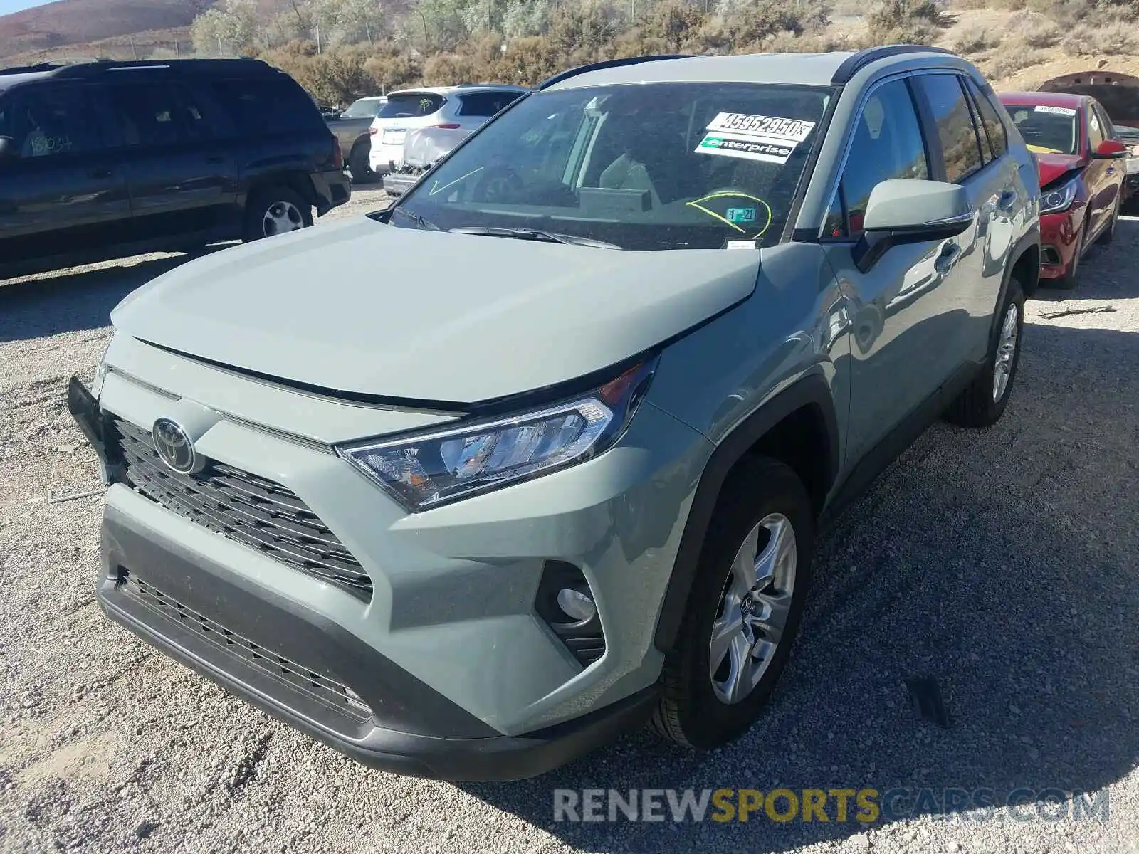 2 Photograph of a damaged car 2T3P1RFV2LC089445 TOYOTA RAV4 2020