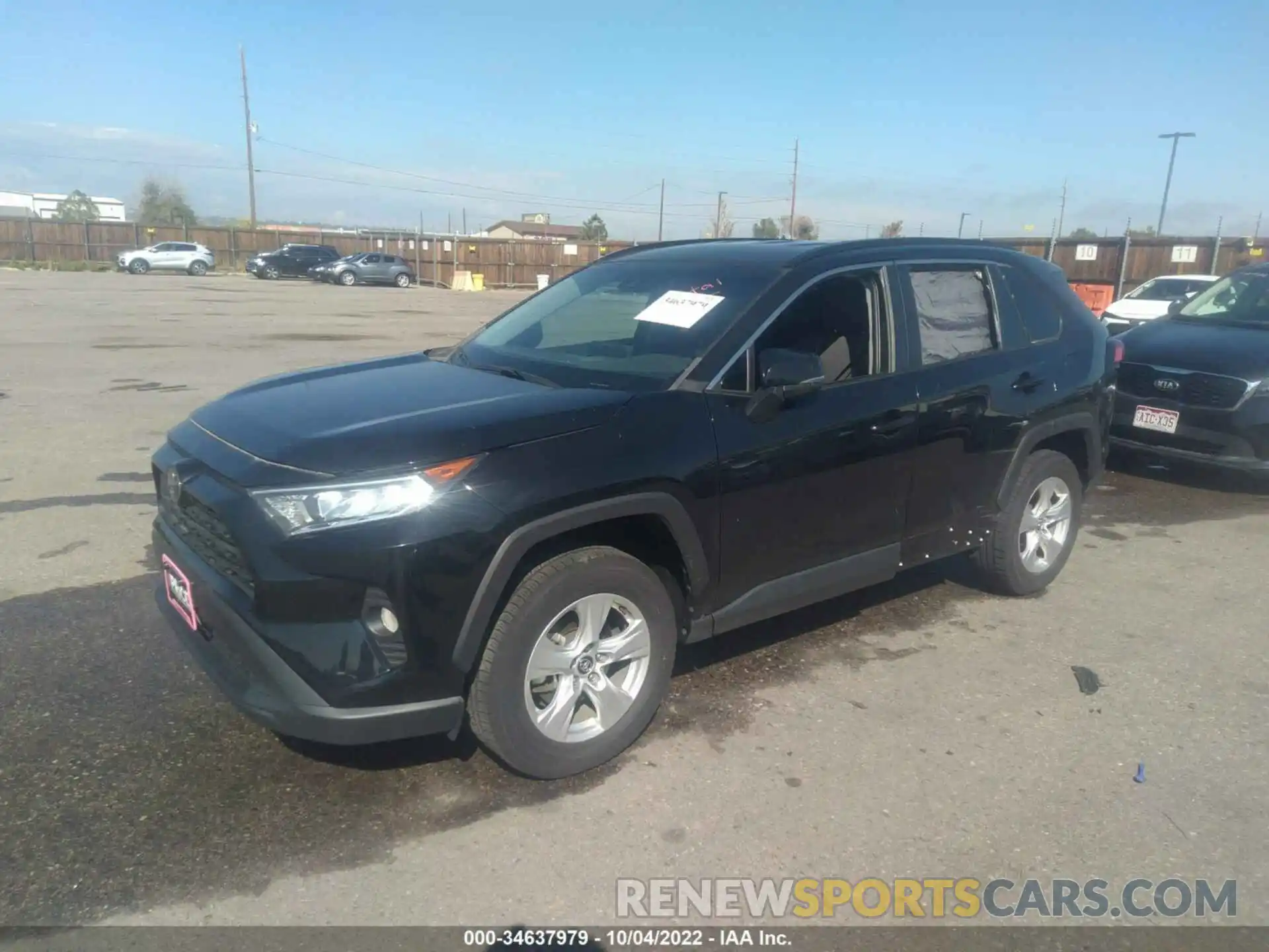 2 Photograph of a damaged car 2T3P1RFV2LC099392 TOYOTA RAV4 2020