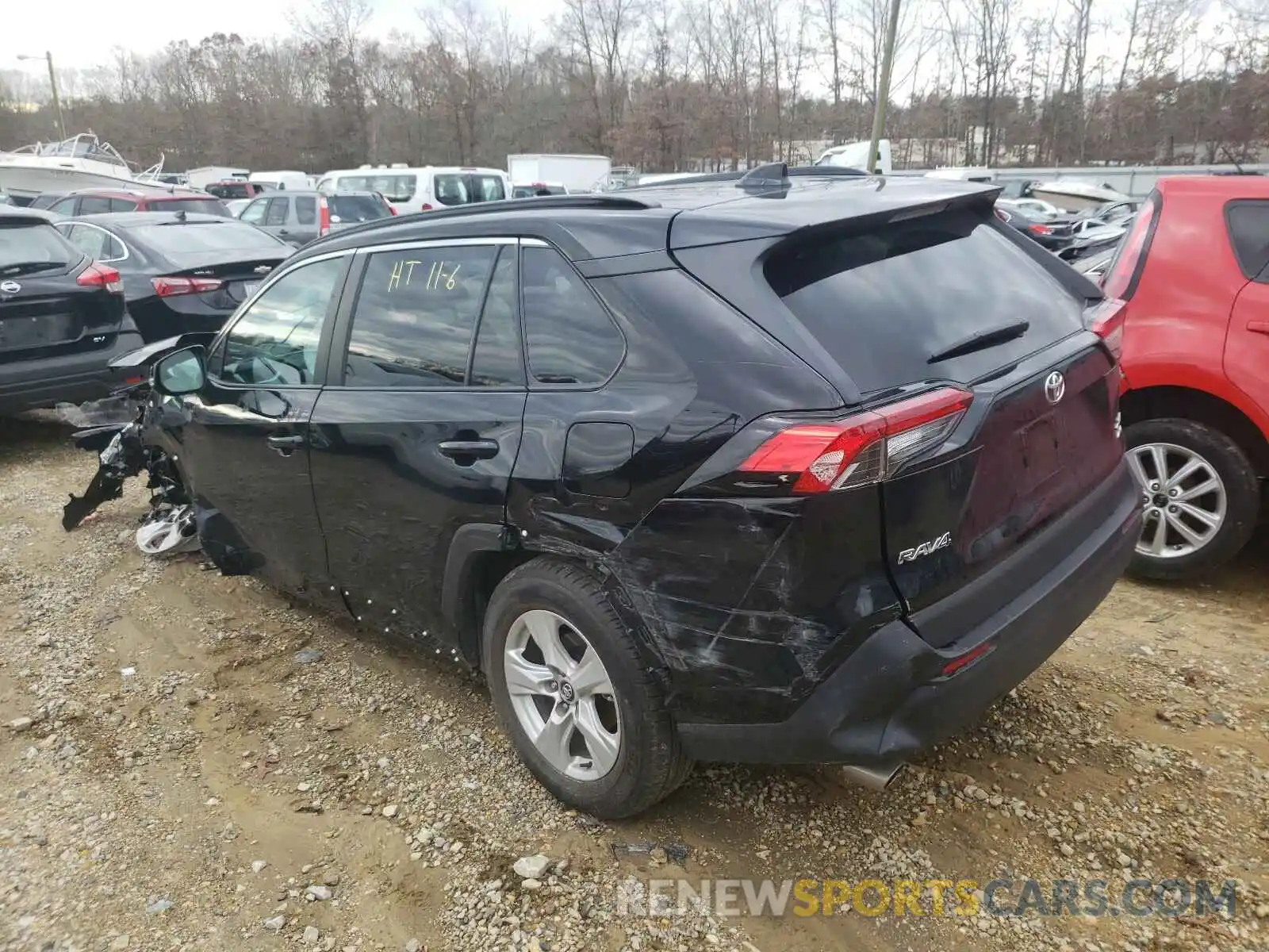 3 Photograph of a damaged car 2T3P1RFV2LC099652 TOYOTA RAV4 2020