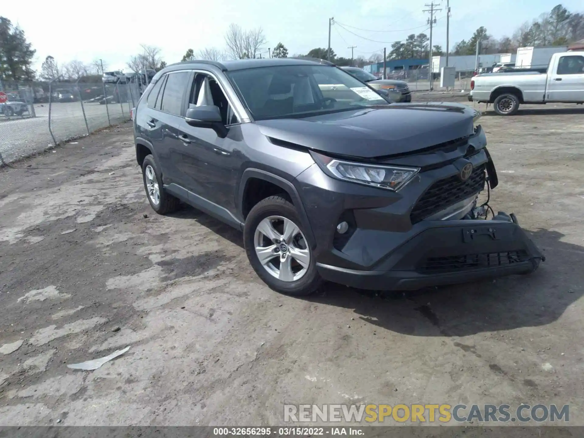 1 Photograph of a damaged car 2T3P1RFV2LC100993 TOYOTA RAV4 2020