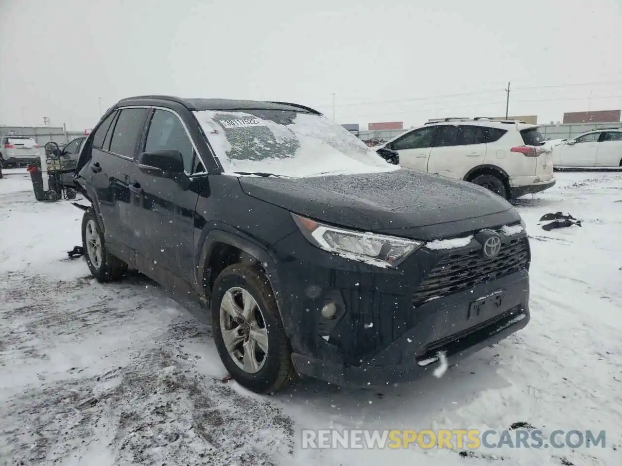 1 Photograph of a damaged car 2T3P1RFV2LC121486 TOYOTA RAV4 2020