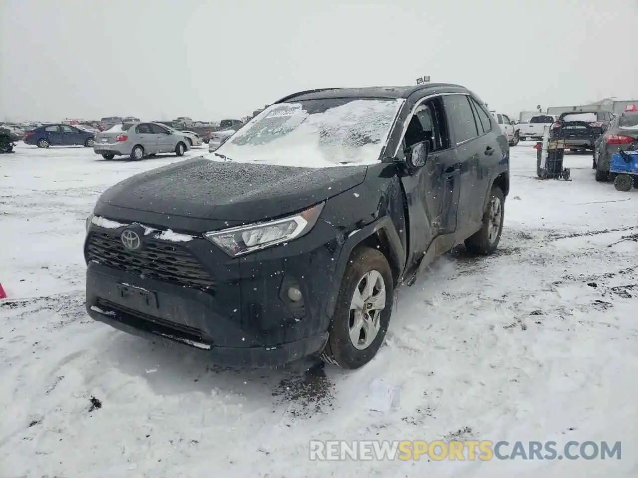 2 Photograph of a damaged car 2T3P1RFV2LC121486 TOYOTA RAV4 2020