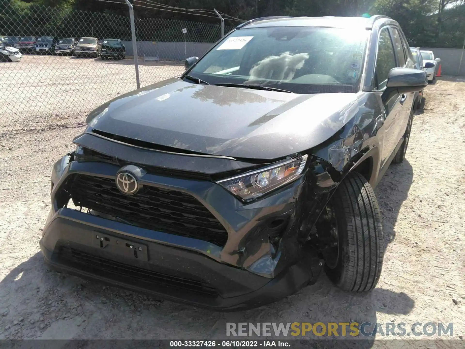 6 Photograph of a damaged car 2T3P1RFV2LC123853 TOYOTA RAV4 2020