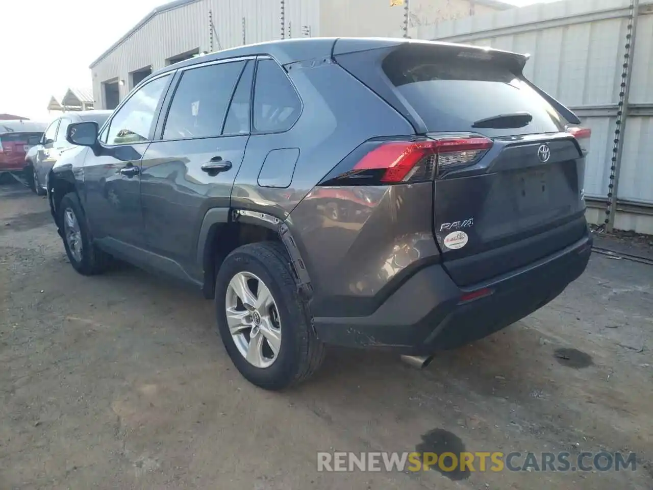 3 Photograph of a damaged car 2T3P1RFV2LC128678 TOYOTA RAV4 2020