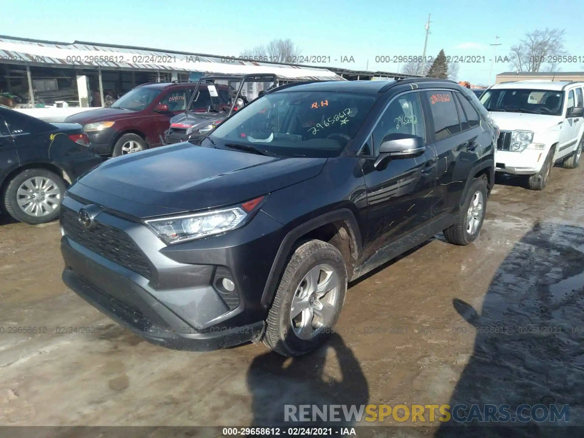 2 Фотография поврежденного автомобиля 2T3P1RFV2LC128793 TOYOTA RAV4 2020