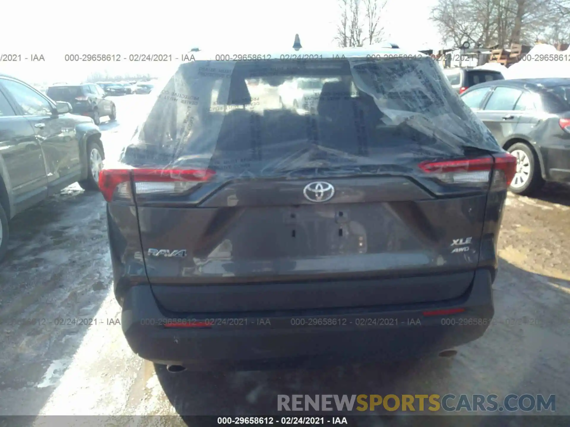 6 Фотография поврежденного автомобиля 2T3P1RFV2LC128793 TOYOTA RAV4 2020