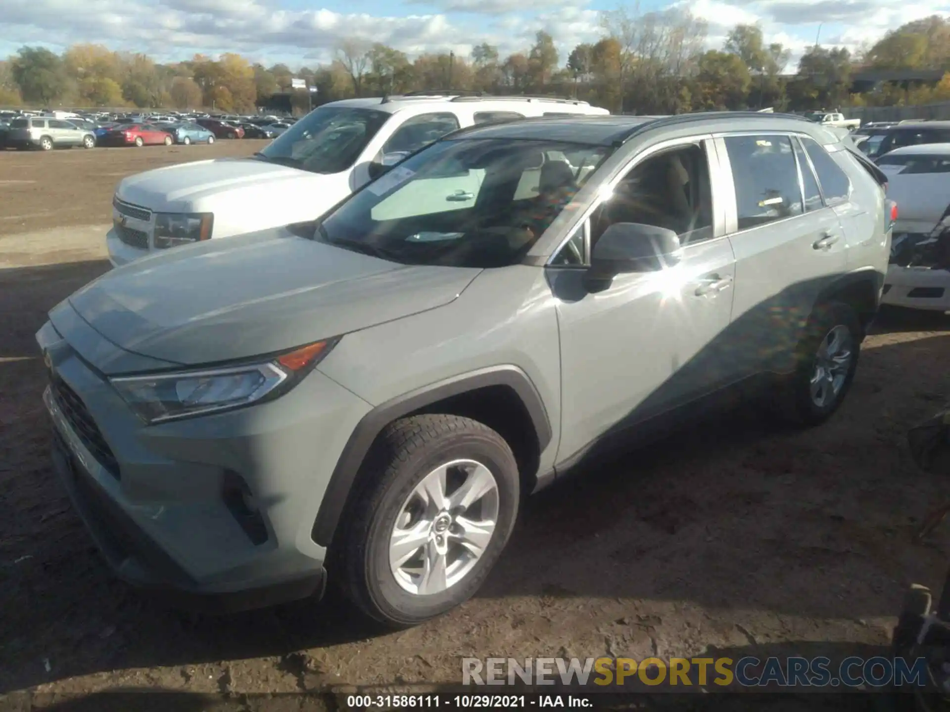 2 Photograph of a damaged car 2T3P1RFV2LW097608 TOYOTA RAV4 2020