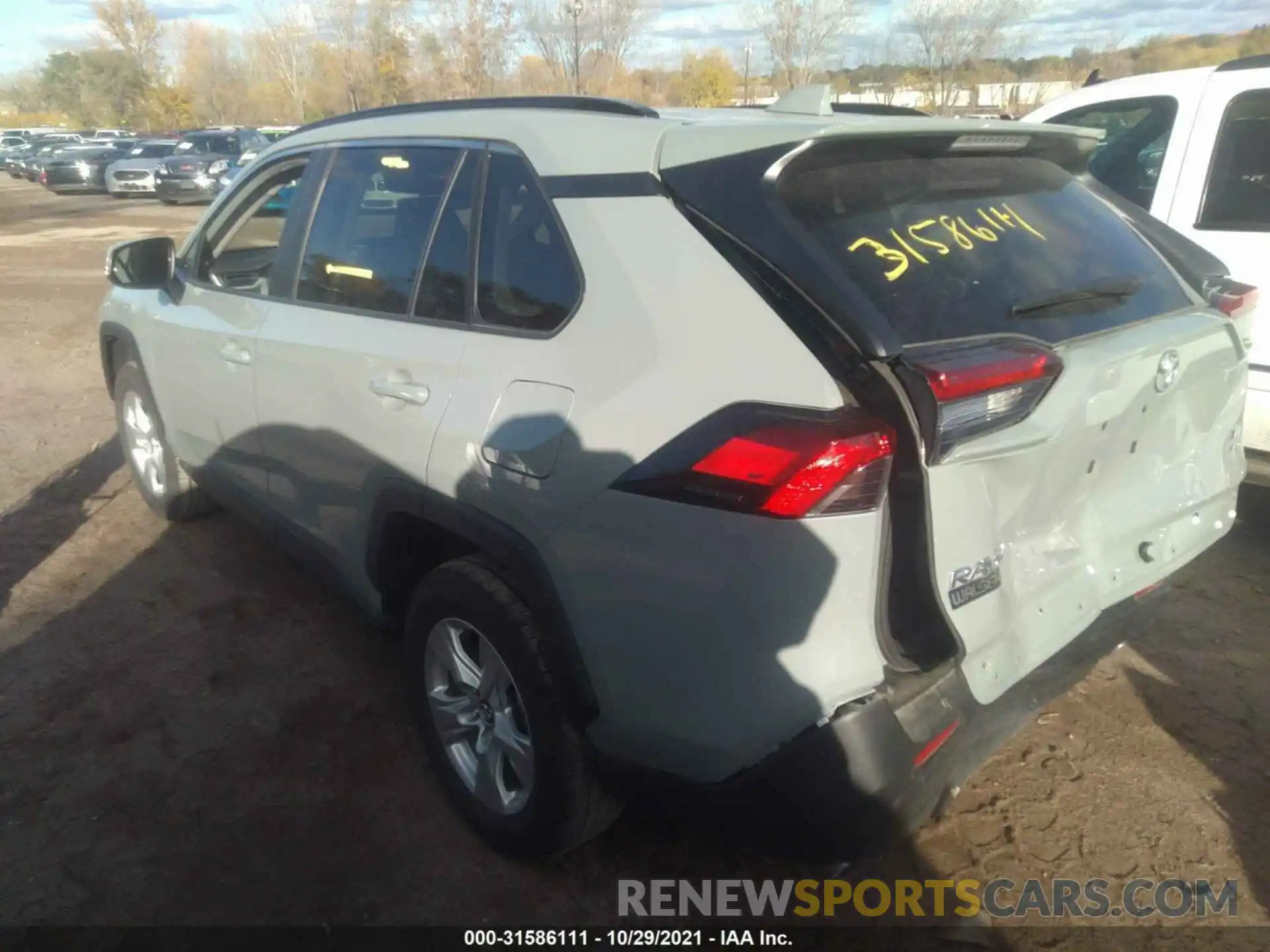 3 Photograph of a damaged car 2T3P1RFV2LW097608 TOYOTA RAV4 2020