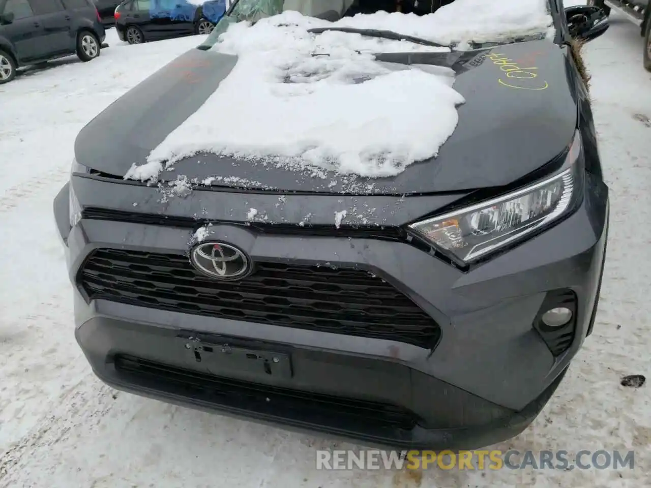 7 Photograph of a damaged car 2T3P1RFV2LW109384 TOYOTA RAV4 2020