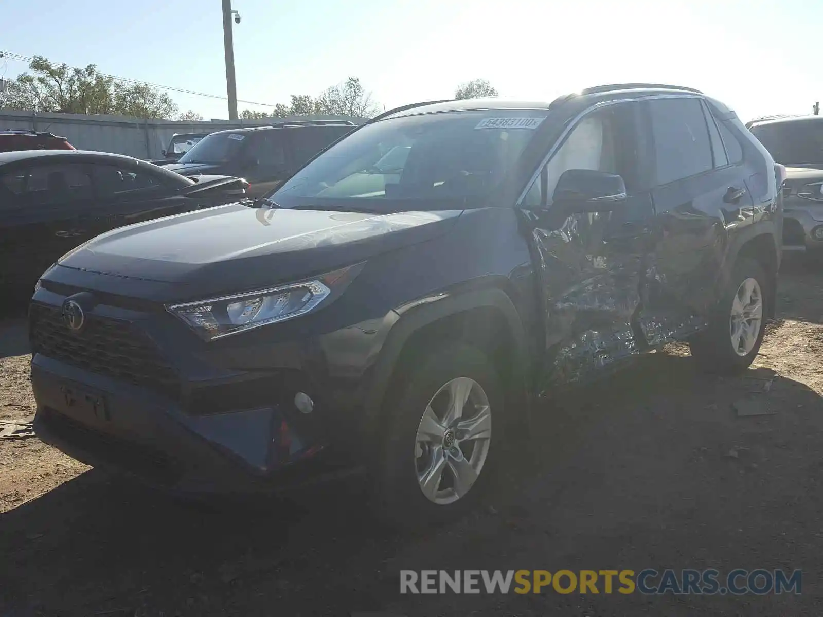 2 Photograph of a damaged car 2T3P1RFV2LW112091 TOYOTA RAV4 2020