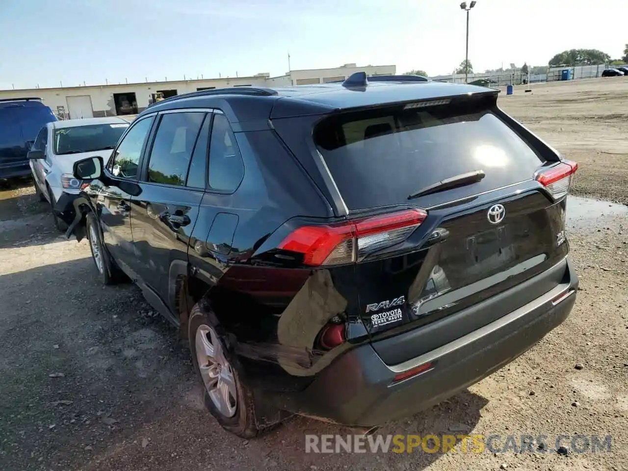 3 Фотография поврежденного автомобиля 2T3P1RFV2LW120997 TOYOTA RAV4 2020