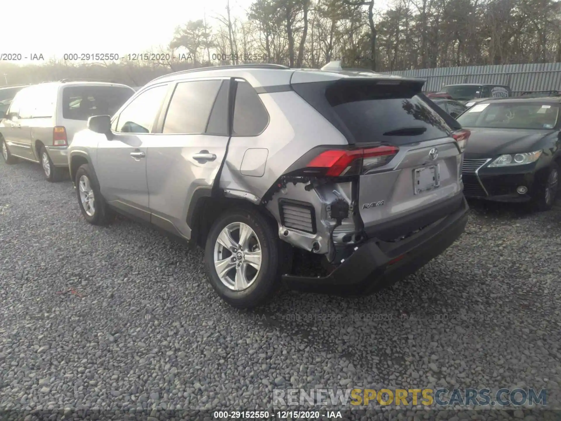 3 Photograph of a damaged car 2T3P1RFV2LW129280 TOYOTA RAV4 2020