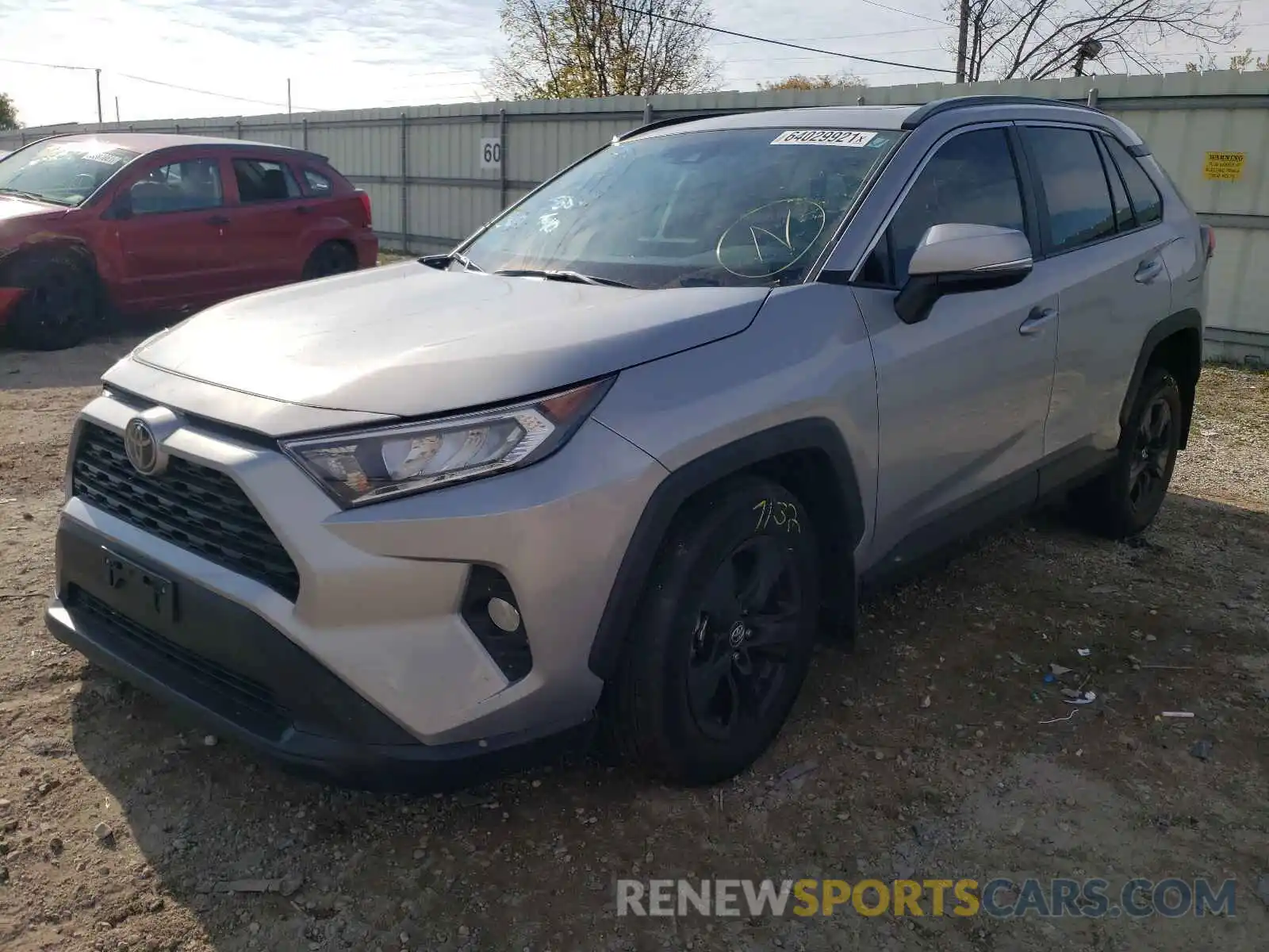 2 Photograph of a damaged car 2T3P1RFV2LW130882 TOYOTA RAV4 2020