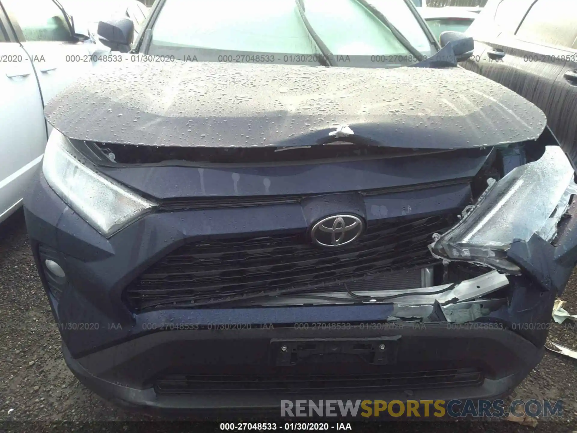 6 Photograph of a damaged car 2T3P1RFV3LC074744 TOYOTA RAV4 2020