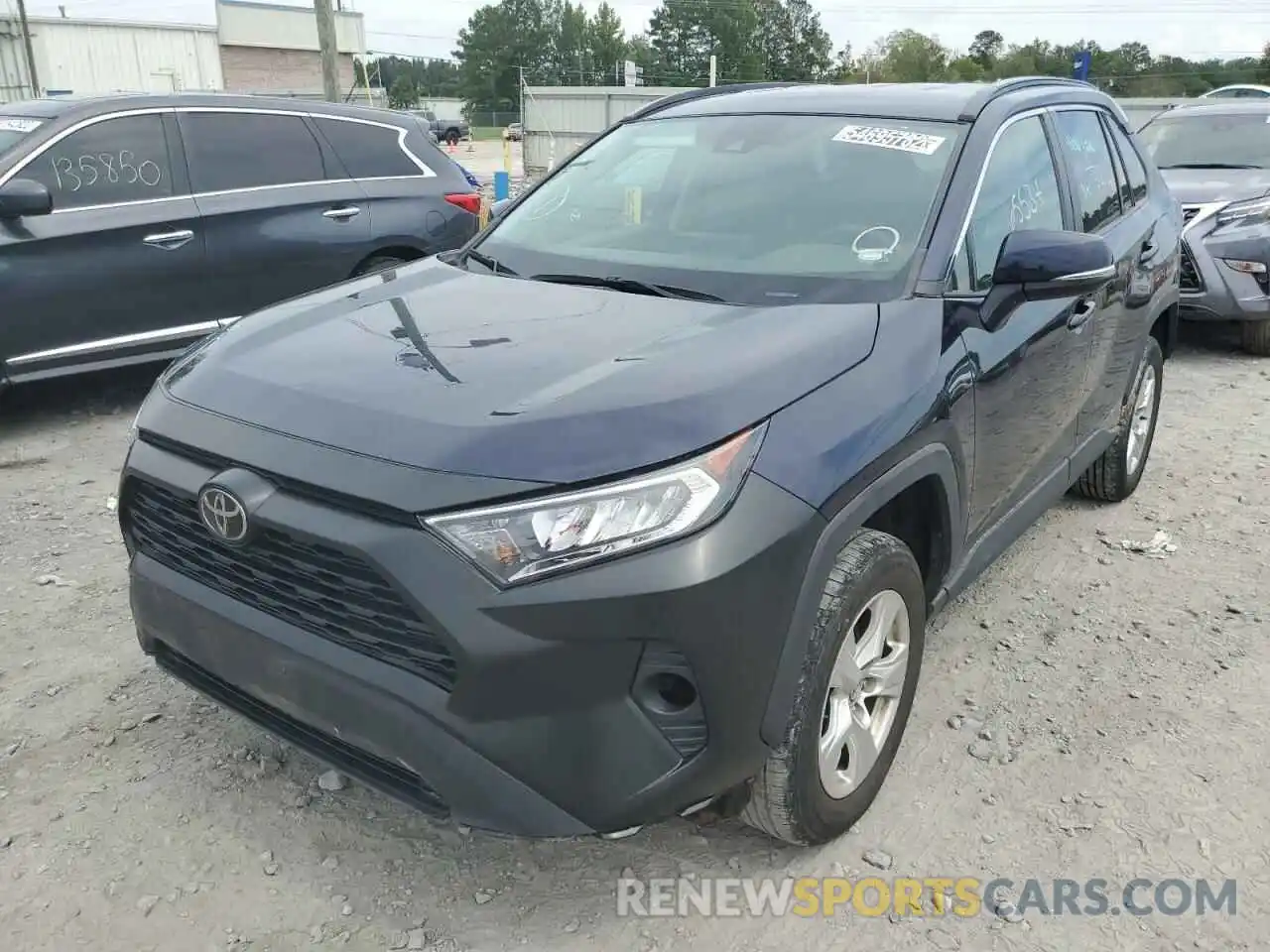 2 Photograph of a damaged car 2T3P1RFV3LC080821 TOYOTA RAV4 2020