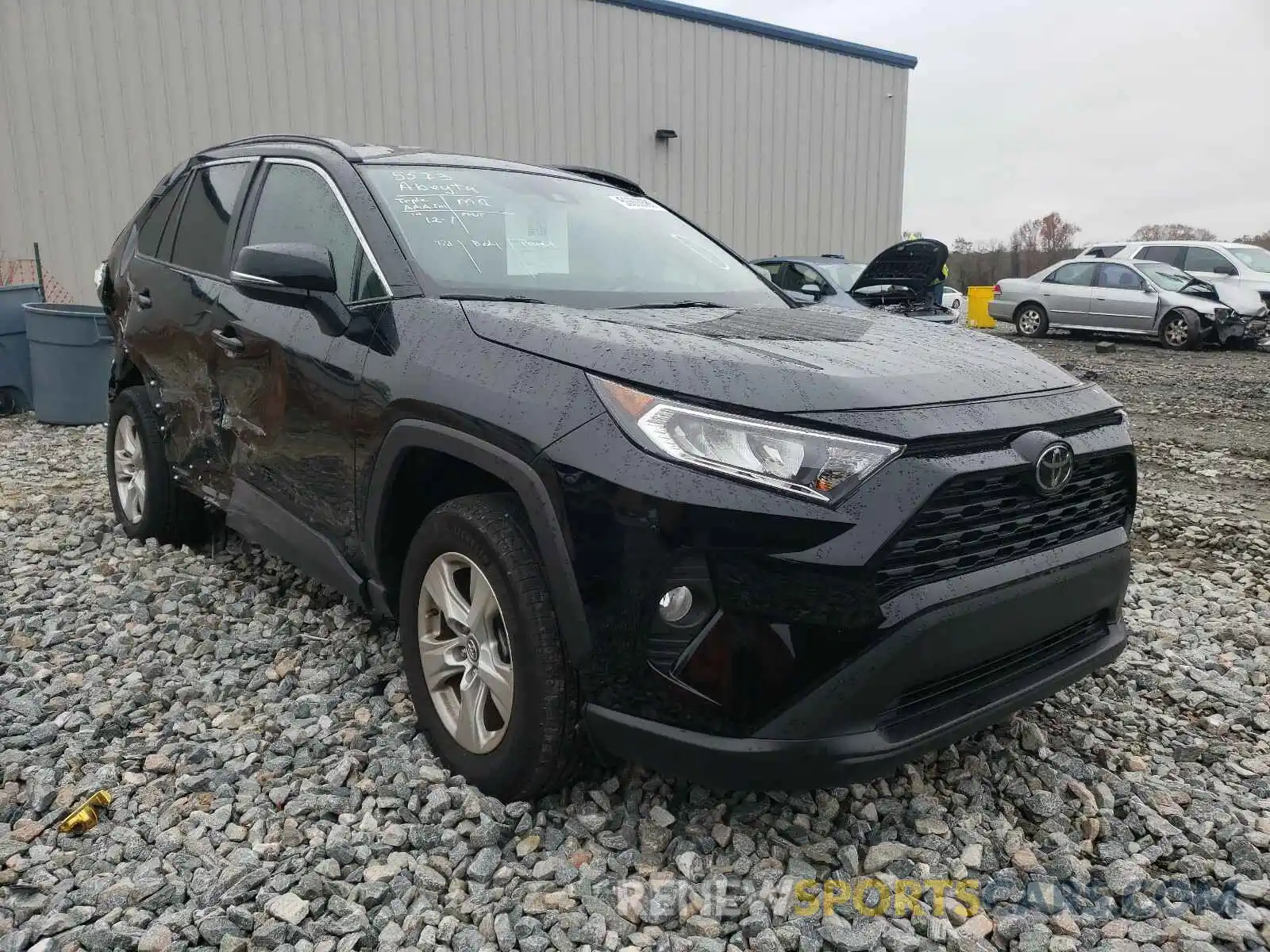 1 Photograph of a damaged car 2T3P1RFV3LC084125 TOYOTA RAV4 2020