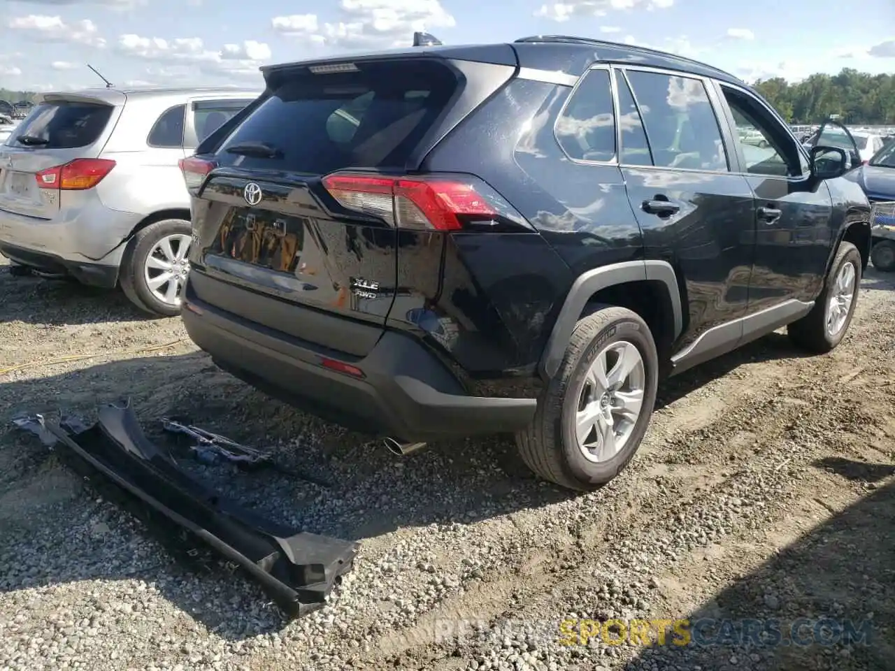 4 Фотография поврежденного автомобиля 2T3P1RFV3LC089194 TOYOTA RAV4 2020