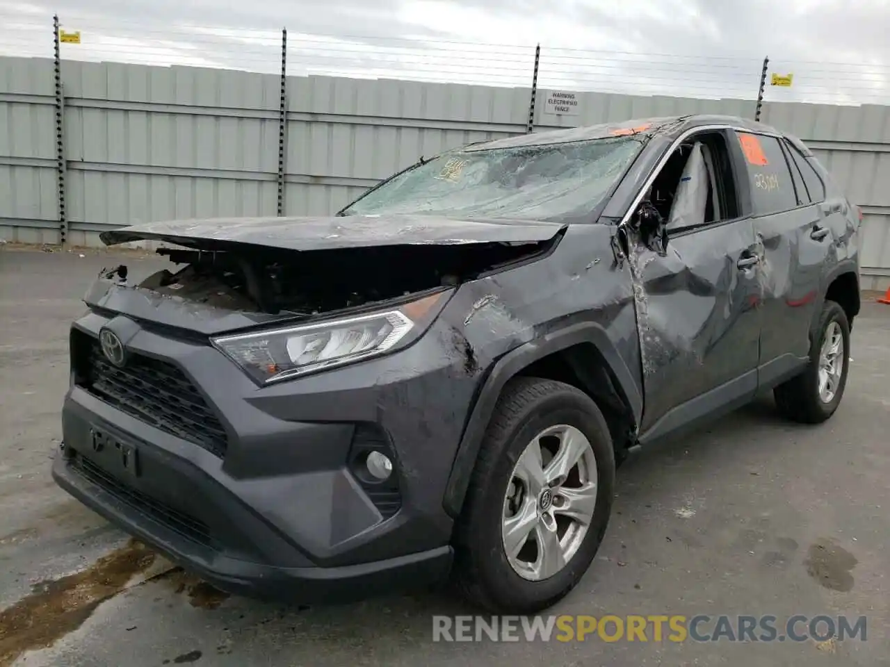 2 Photograph of a damaged car 2T3P1RFV3LC089471 TOYOTA RAV4 2020