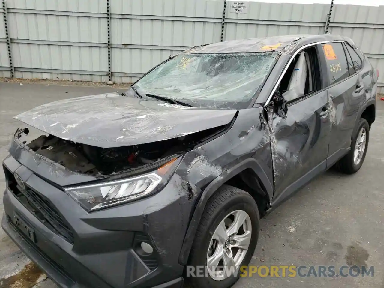 9 Photograph of a damaged car 2T3P1RFV3LC089471 TOYOTA RAV4 2020