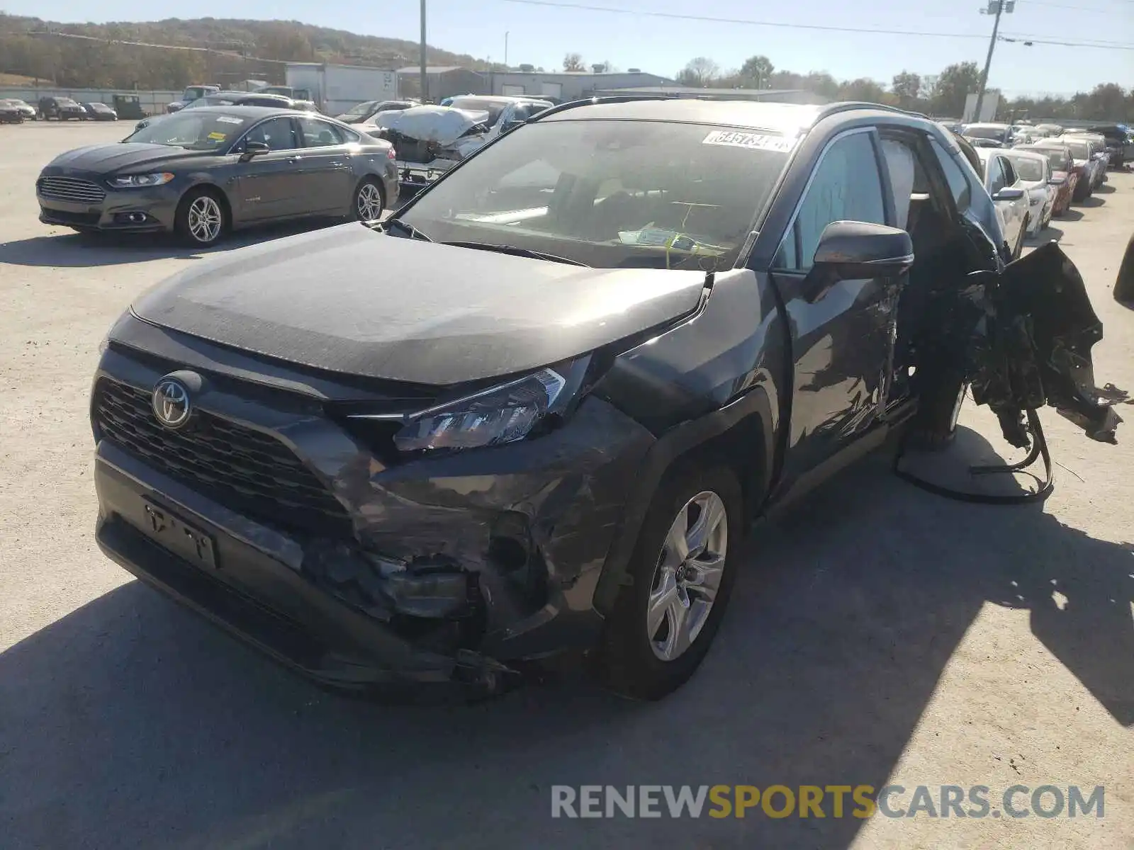 2 Photograph of a damaged car 2T3P1RFV3LC090376 TOYOTA RAV4 2020