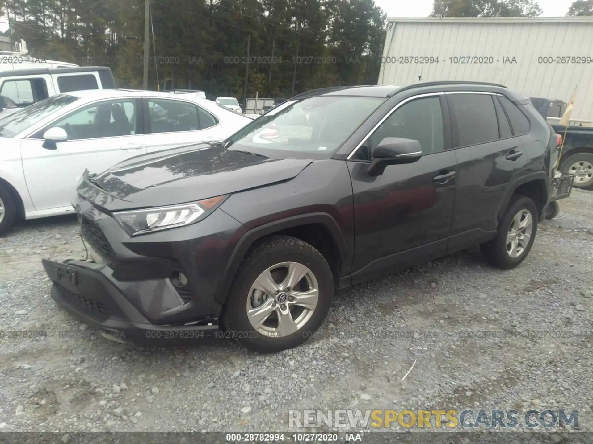 2 Photograph of a damaged car 2T3P1RFV3LC099711 TOYOTA RAV4 2020