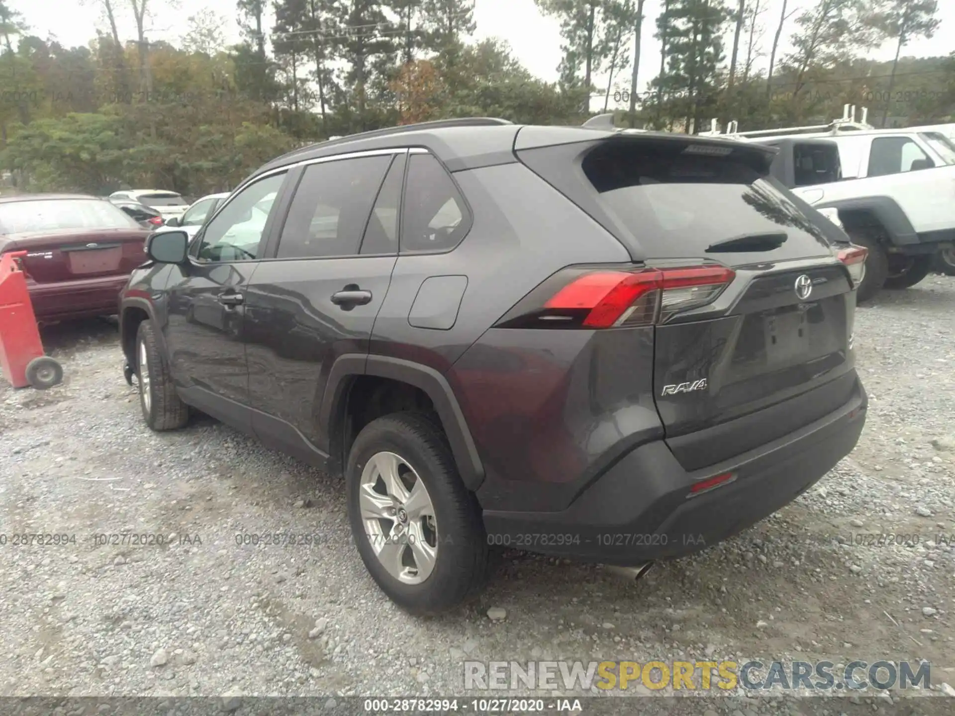 3 Photograph of a damaged car 2T3P1RFV3LC099711 TOYOTA RAV4 2020