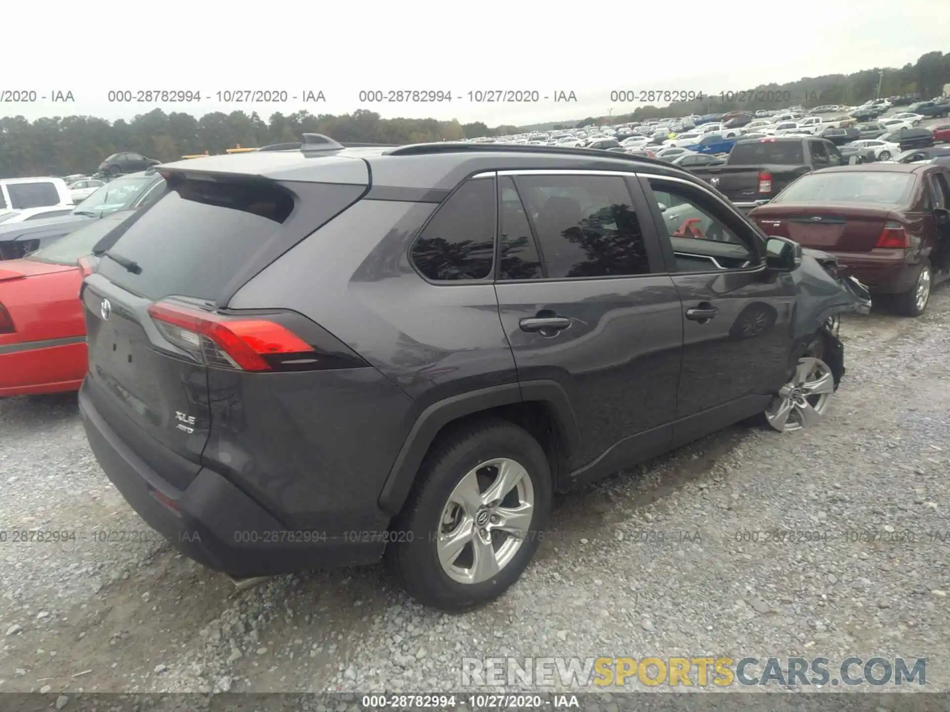 4 Photograph of a damaged car 2T3P1RFV3LC099711 TOYOTA RAV4 2020