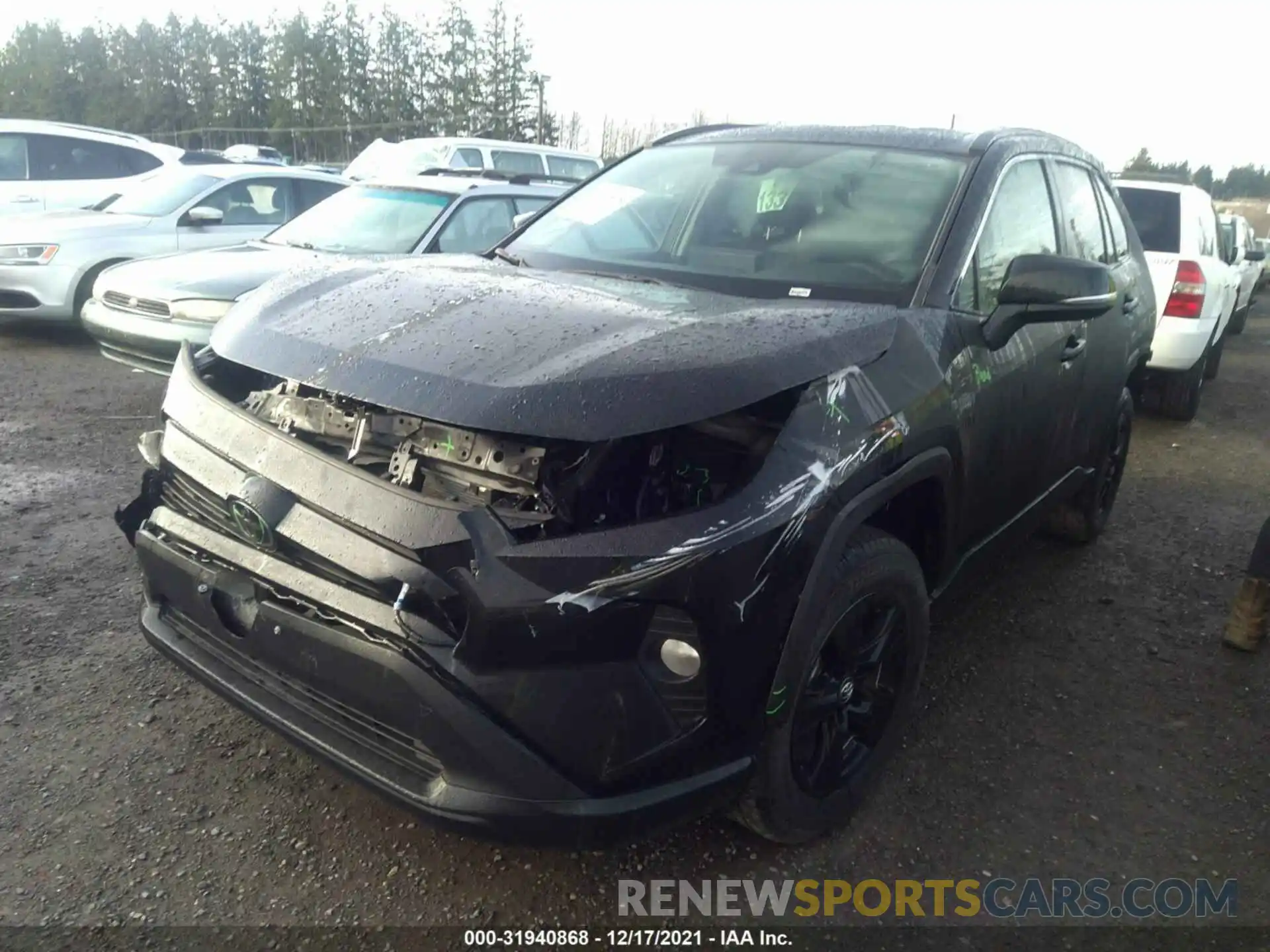 2 Photograph of a damaged car 2T3P1RFV3LC100002 TOYOTA RAV4 2020