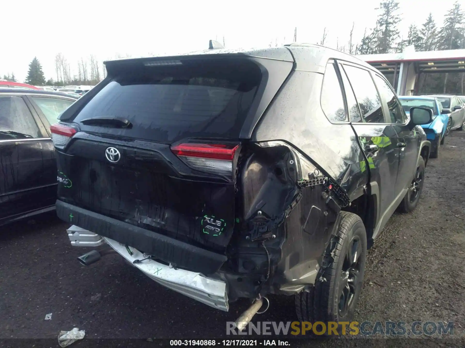 4 Фотография поврежденного автомобиля 2T3P1RFV3LC100002 TOYOTA RAV4 2020