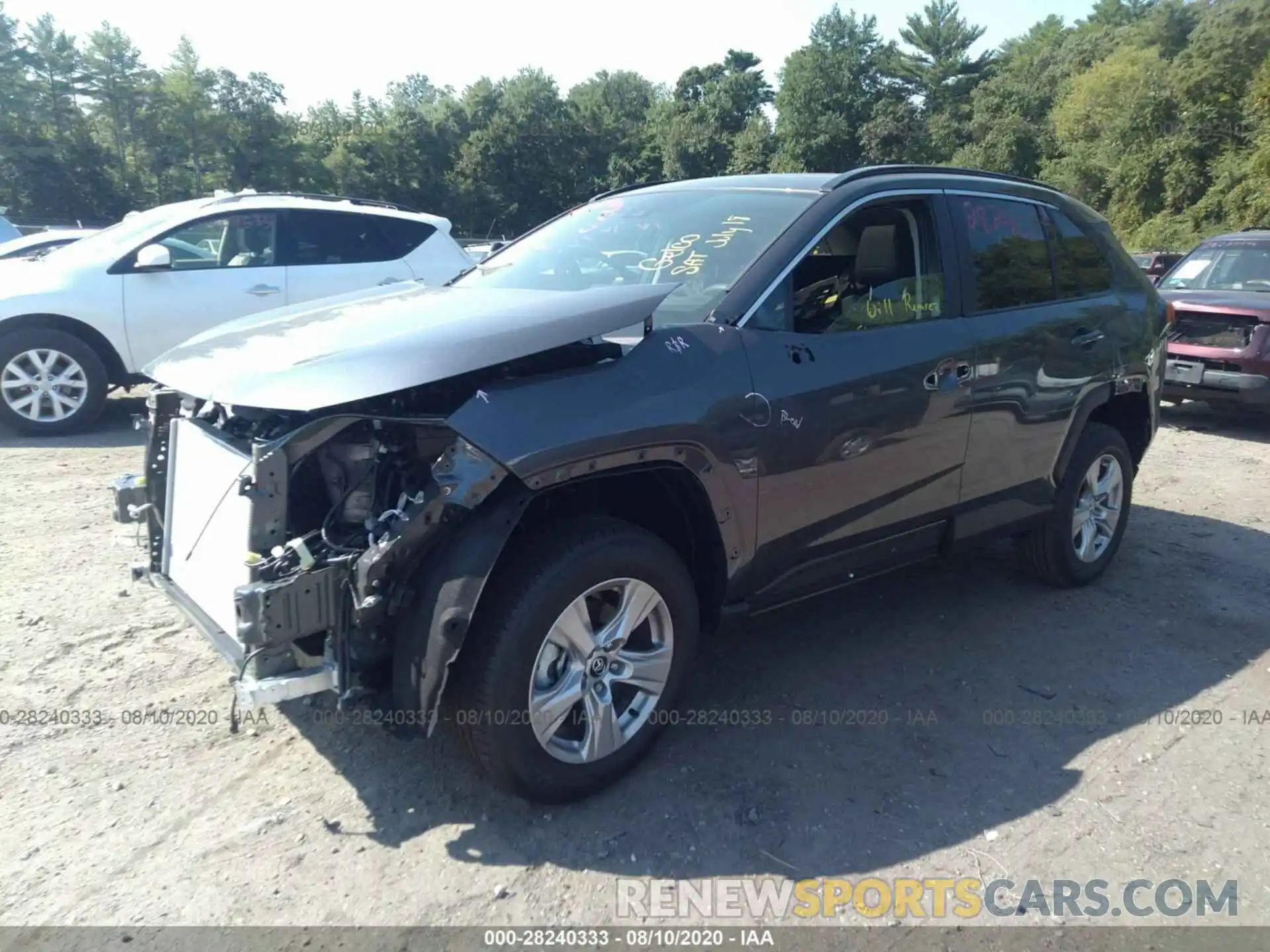 2 Photograph of a damaged car 2T3P1RFV3LC110643 TOYOTA RAV4 2020