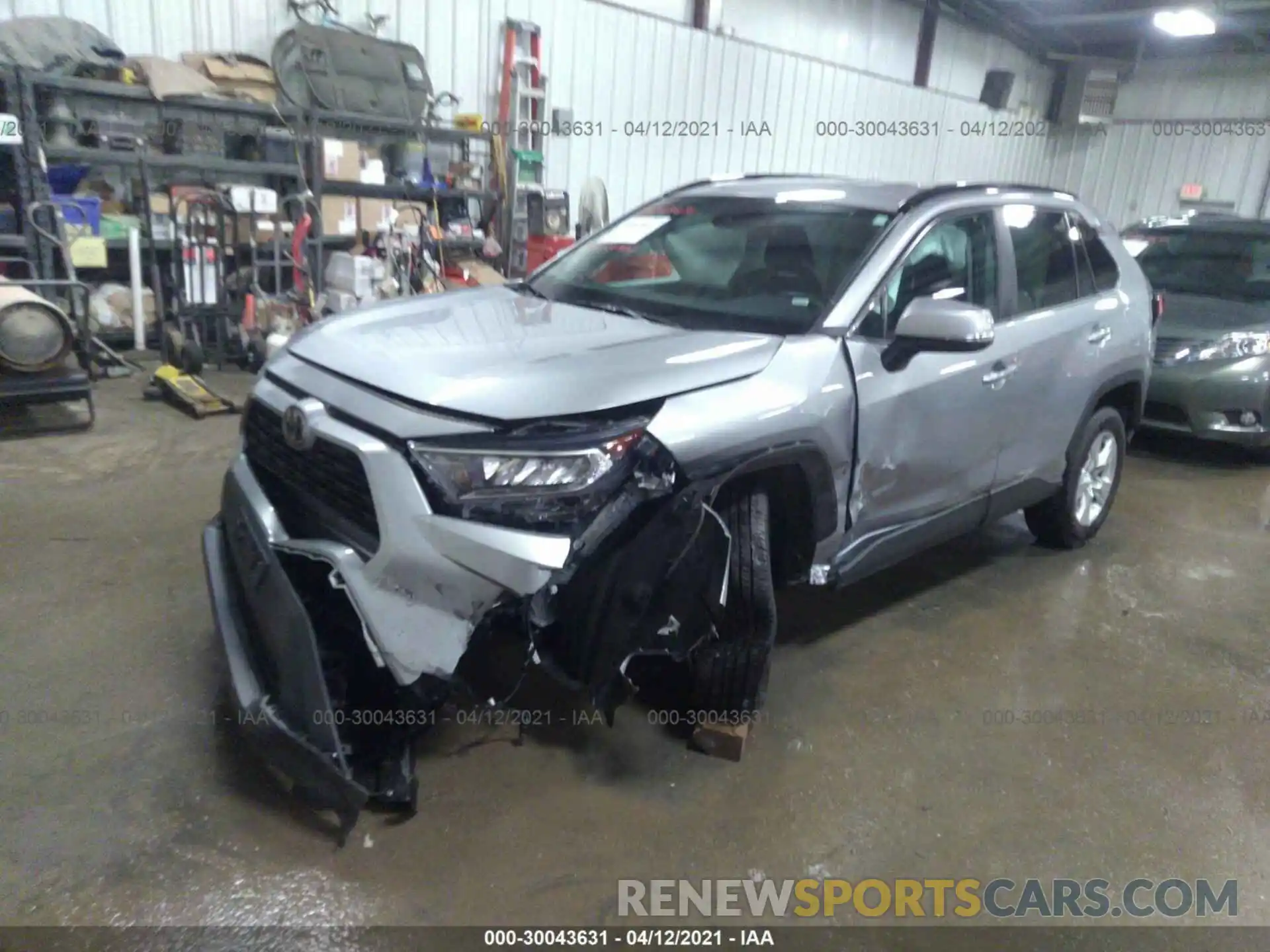 2 Photograph of a damaged car 2T3P1RFV3LC119469 TOYOTA RAV4 2020