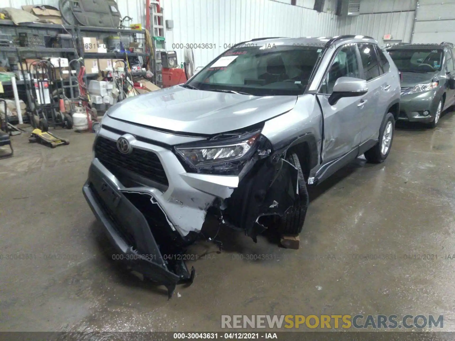 6 Photograph of a damaged car 2T3P1RFV3LC119469 TOYOTA RAV4 2020